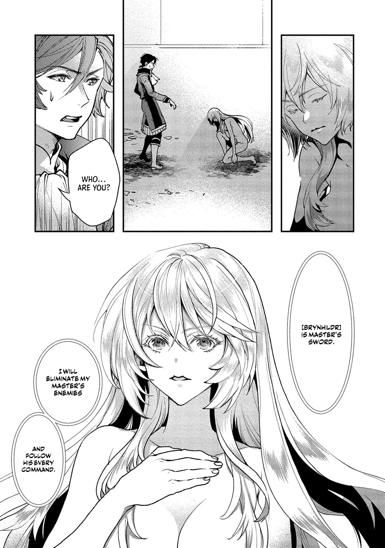 Class Shoukan Ni Makikomareta Kyoushi, Hazure Sukiru De Kikai Shoujo Wo Shuuri Suru - Vol.1 Chapter 2: Valkyrie Android, Brynhildr