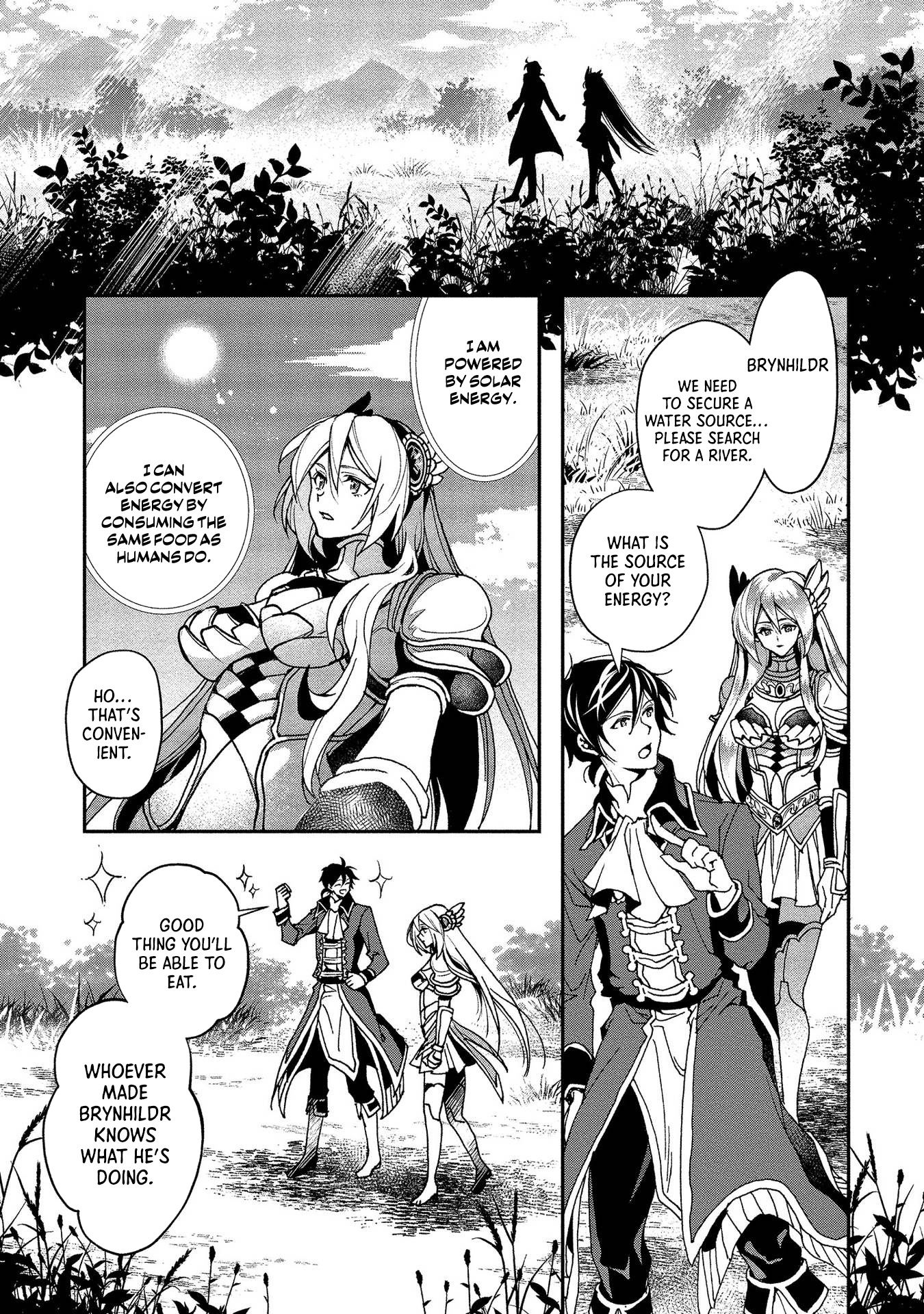 Class Shoukan Ni Makikomareta Kyoushi, Hazure Sukiru De Kikai Shoujo Wo Shuuri Suru - Vol.1 Chapter 2: Valkyrie Android, Brynhildr