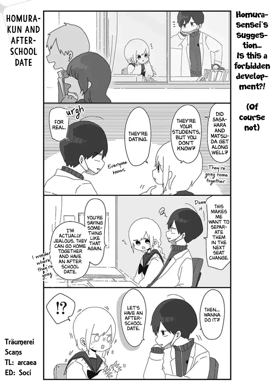 Homura Sensei Is Probably Unpopular - Chapter 43: Homura-Kun And Afterschool Date