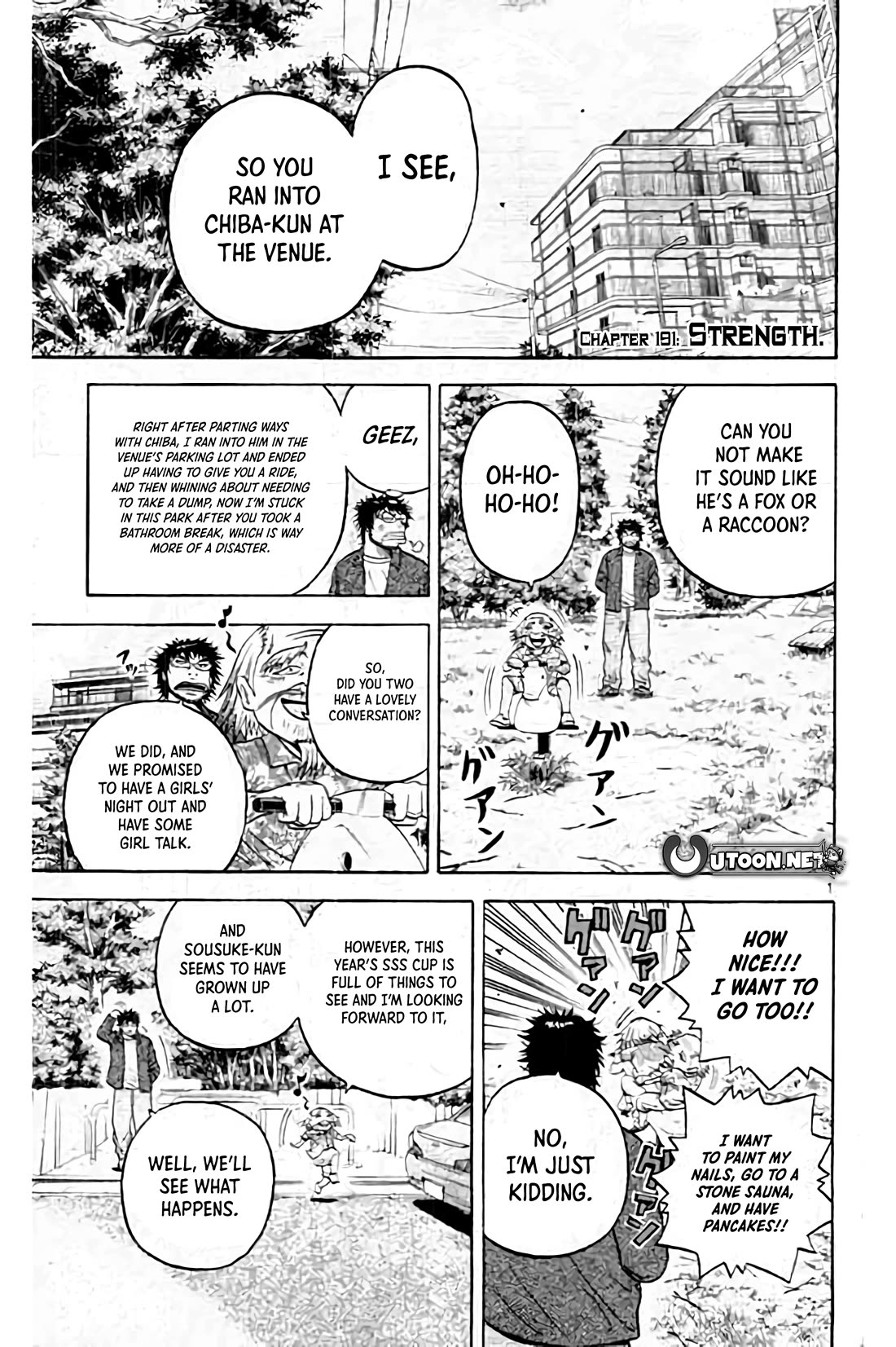 King Golf - Chapter 190: Strength