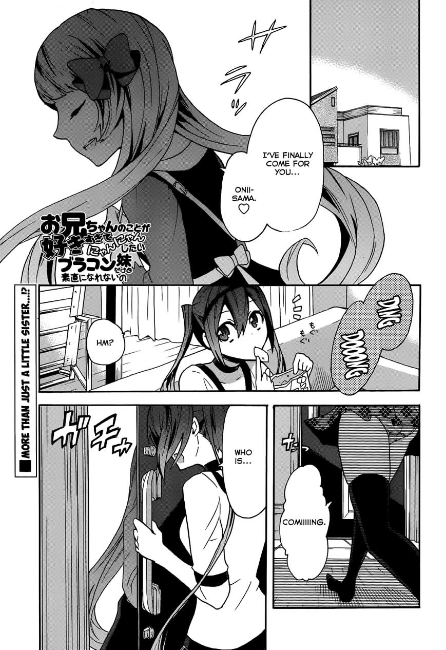 Oniichan No Koto Ga Suki Sugite Nyan Nyan Shitai Burakon Imouto Dakedo Sunao Ni Narenai No - Chapter 6 : A Rival Has Appeared, But I Can T Be Honest With Myself