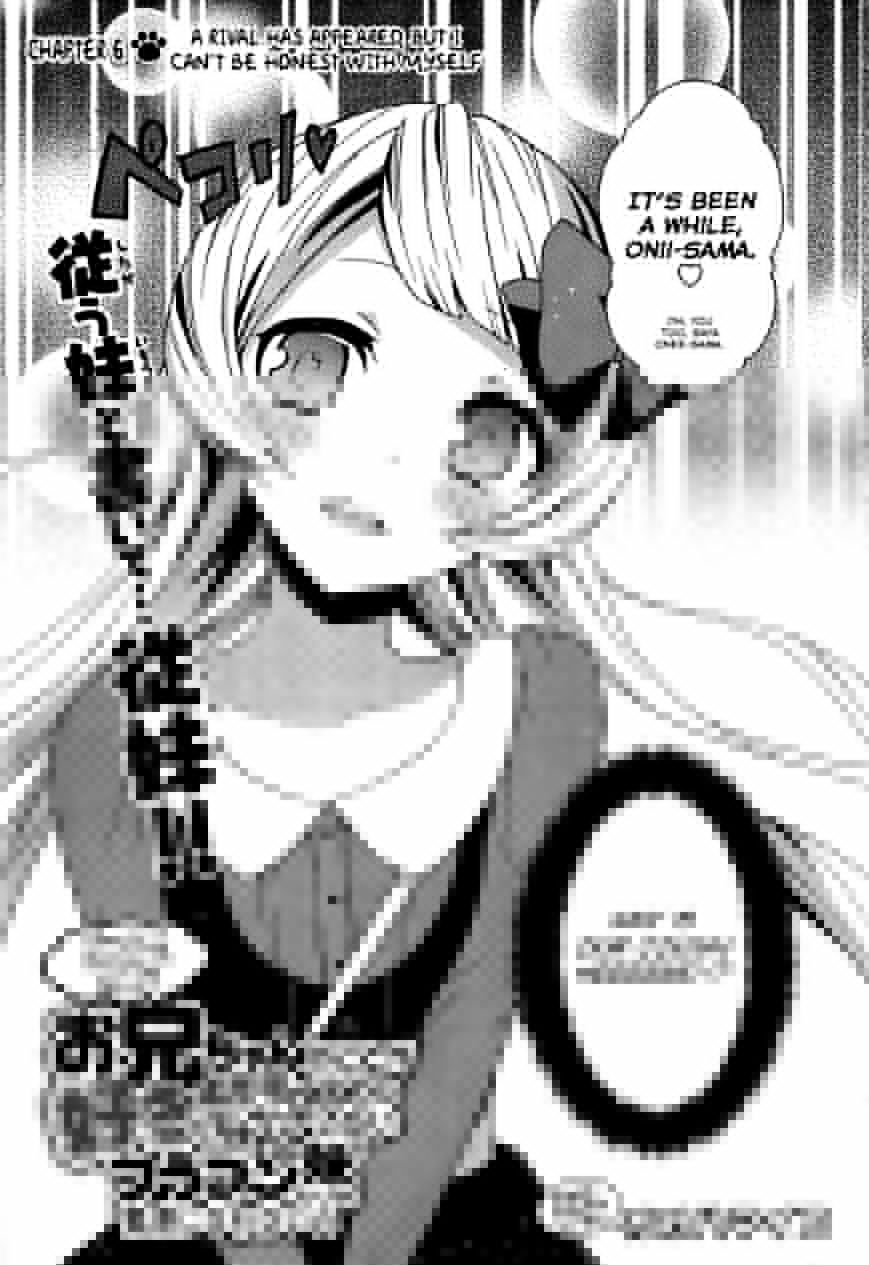 Oniichan No Koto Ga Suki Sugite Nyan Nyan Shitai Burakon Imouto Dakedo Sunao Ni Narenai No - Chapter 6 : A Rival Has Appeared, But I Can T Be Honest With Myself