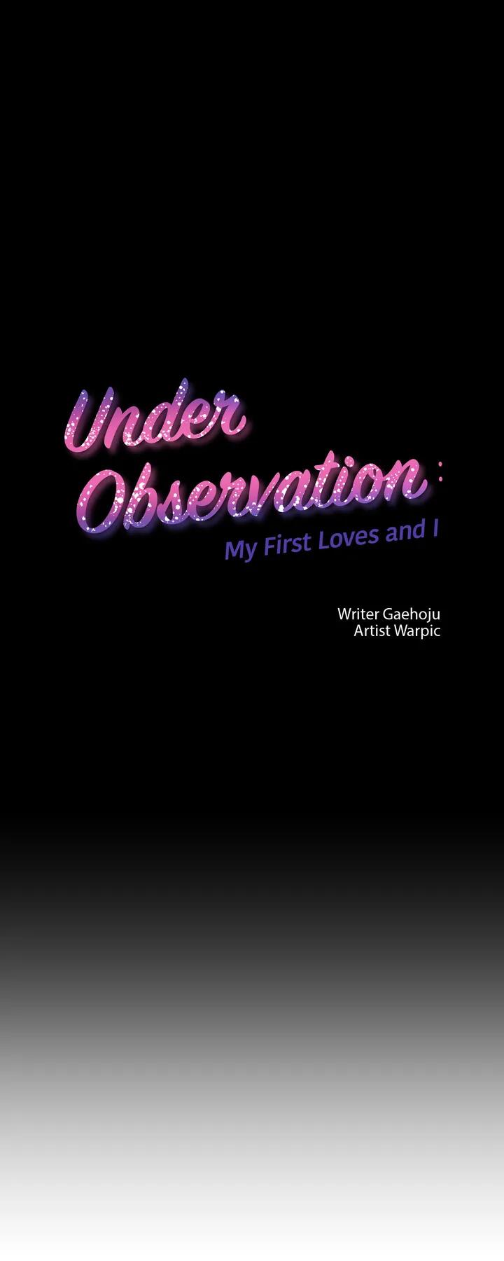 Under Observation: My First Loves And I - Chapter 28