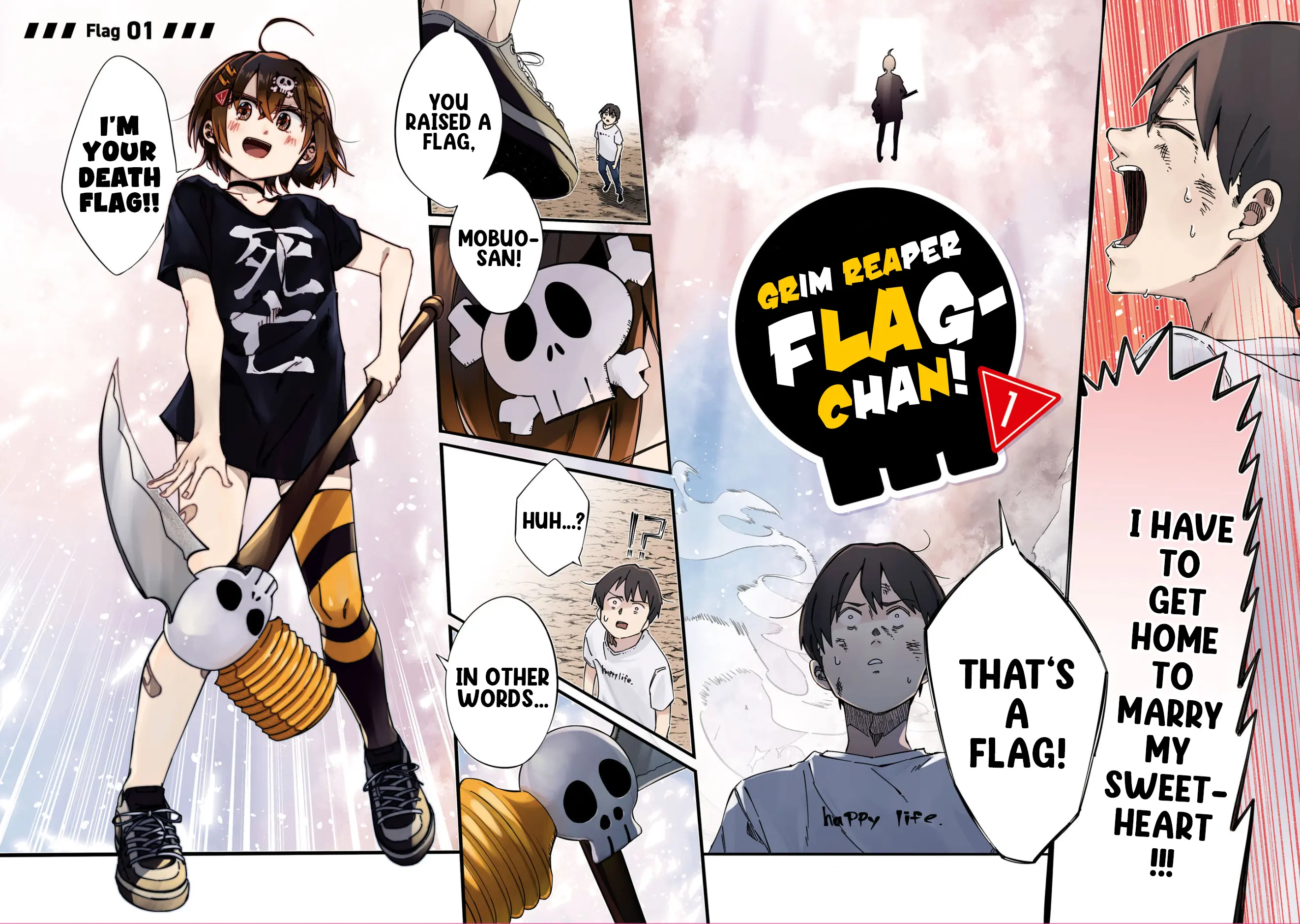 Grim Reaper Flag-Chan! - Vol.1 Chapter 1