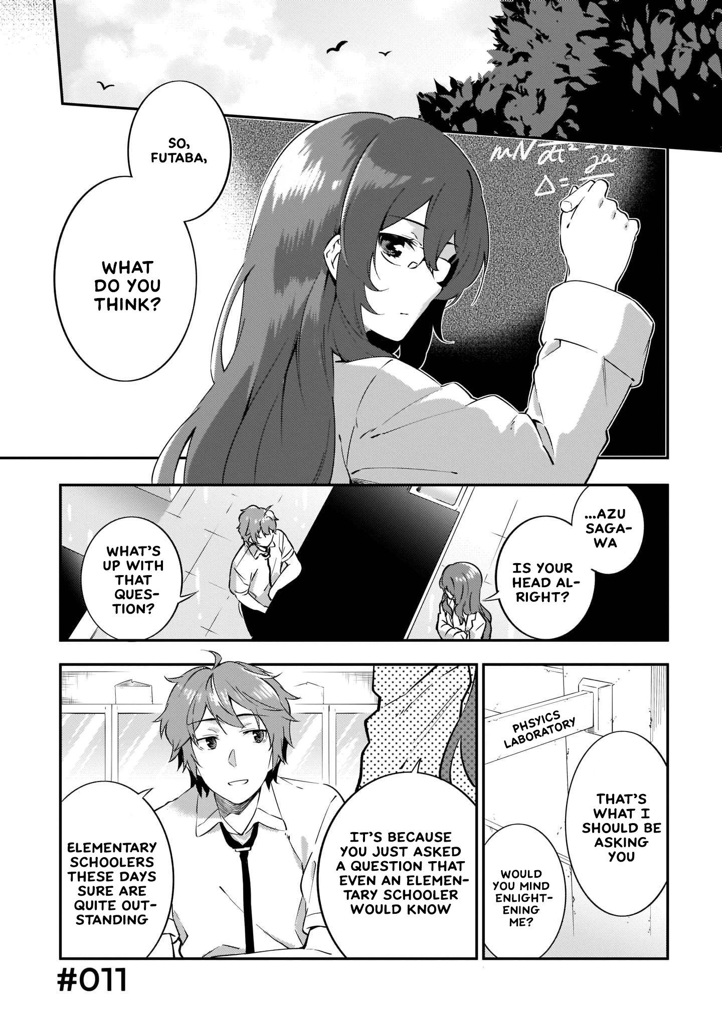 Seishun Buta Yaro Wa Petit Devil Kouhai No Yume Wo Minai - Chapter 11