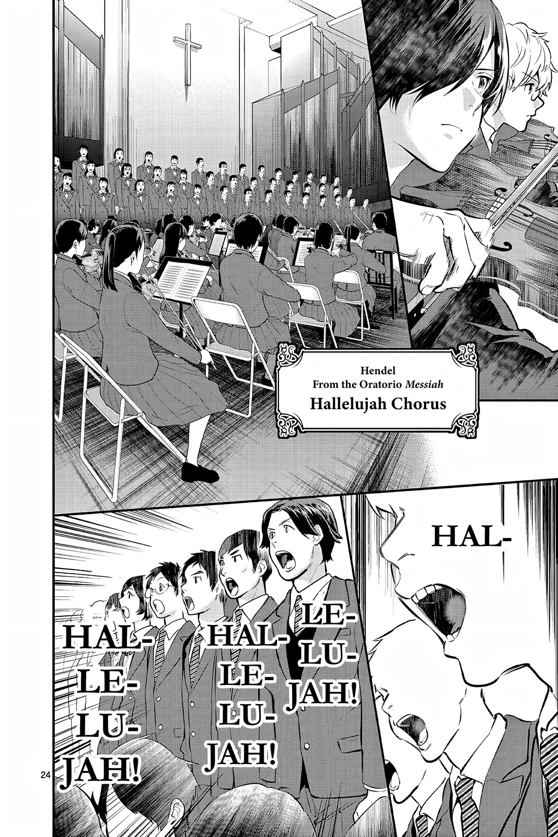 Ao No Orchestra - Chapter 64: Christmas Concert