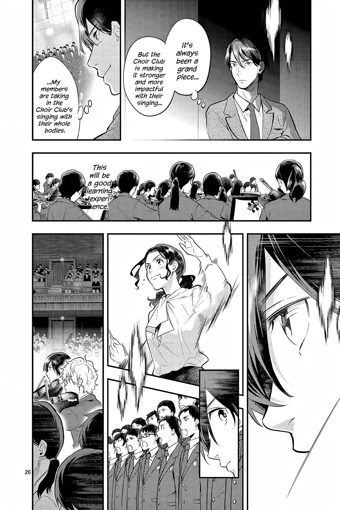 Ao No Orchestra - Chapter 64: Christmas Concert