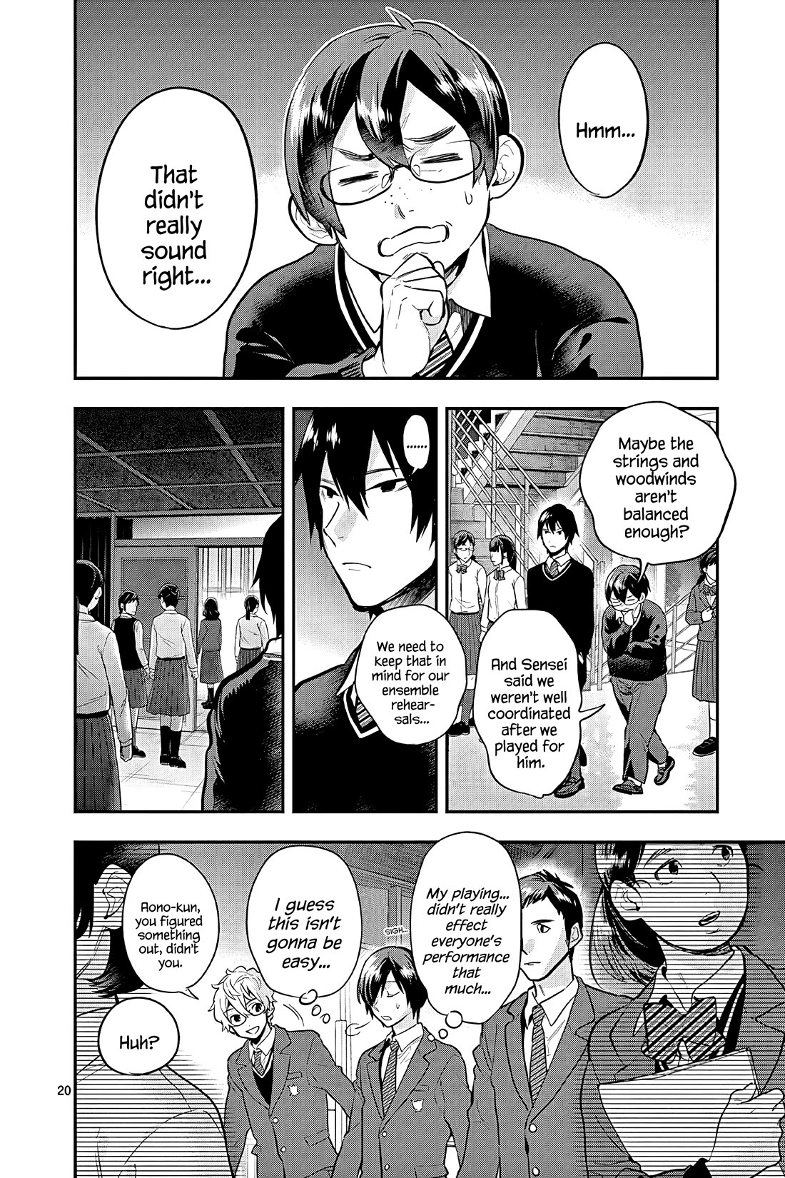 Ao No Orchestra - Chapter 53: Anger