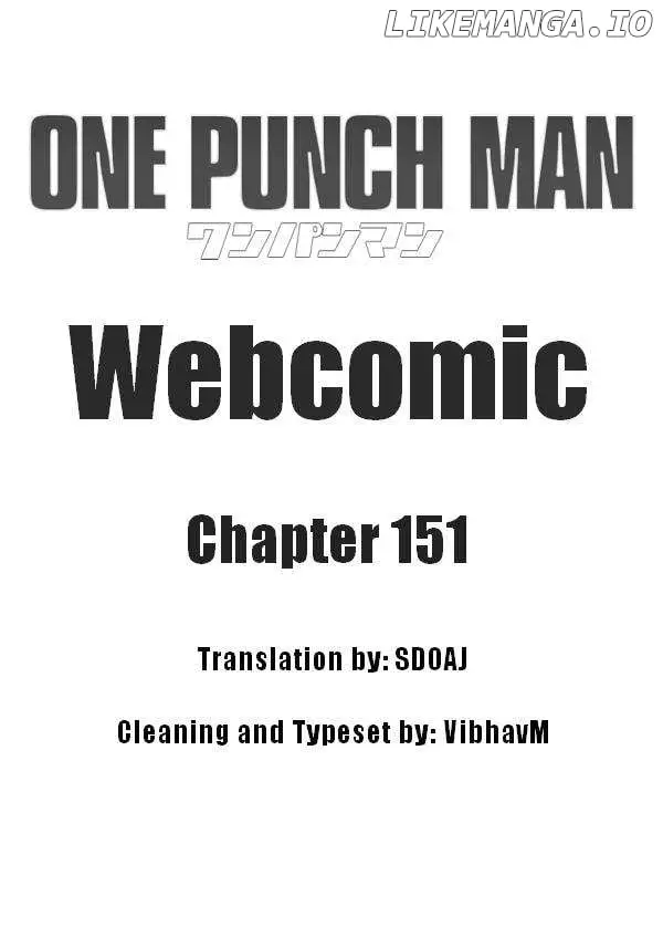 Onepunch-Man (One) - Chapter 151