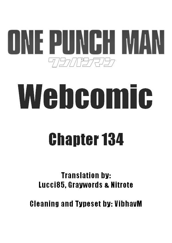 Onepunch-Man (One) - Chapter 134