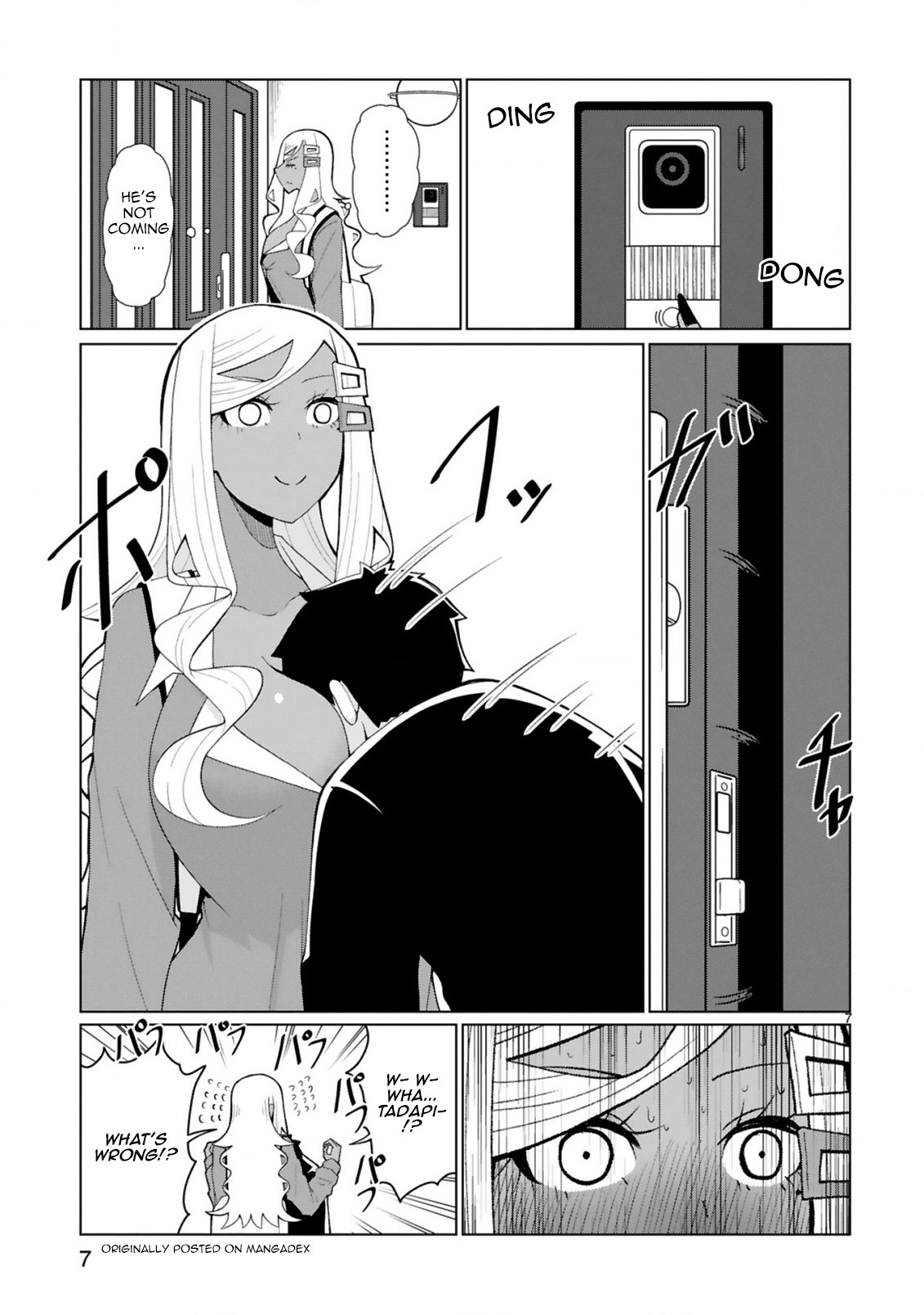 Tedama Ni Toritai Kurokiya-San - Chapter 35: I Want To Visit You When You're Sick