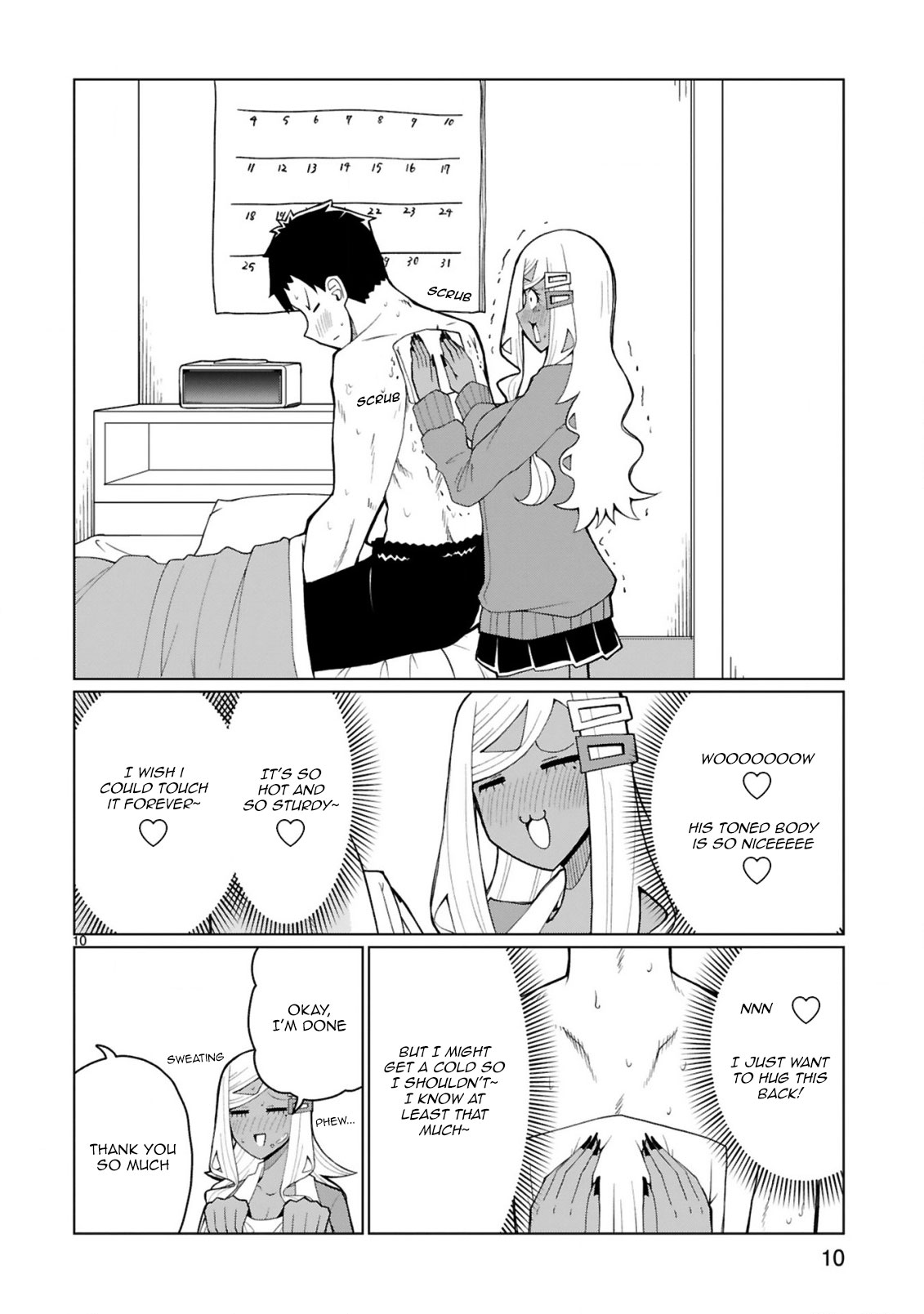 Tedama Ni Toritai Kurokiya-San - Chapter 35: I Want To Visit You When You're Sick