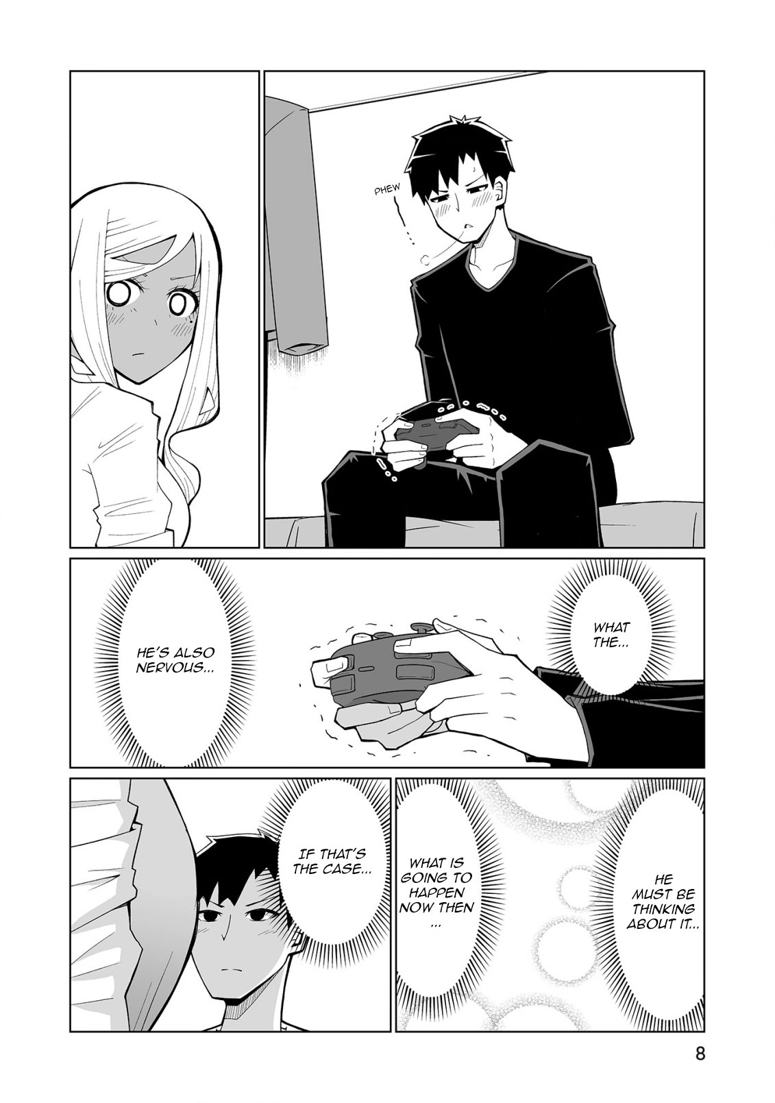 Tedama Ni Toritai Kurokiya-San - Chapter 32: I Want To Stay Over