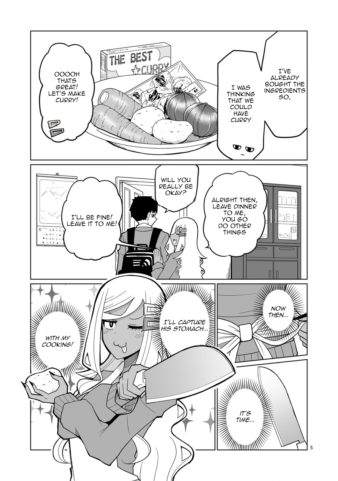 Tedama Ni Toritai Kurokiya-San - Chapter 31: I Want To Make Curry