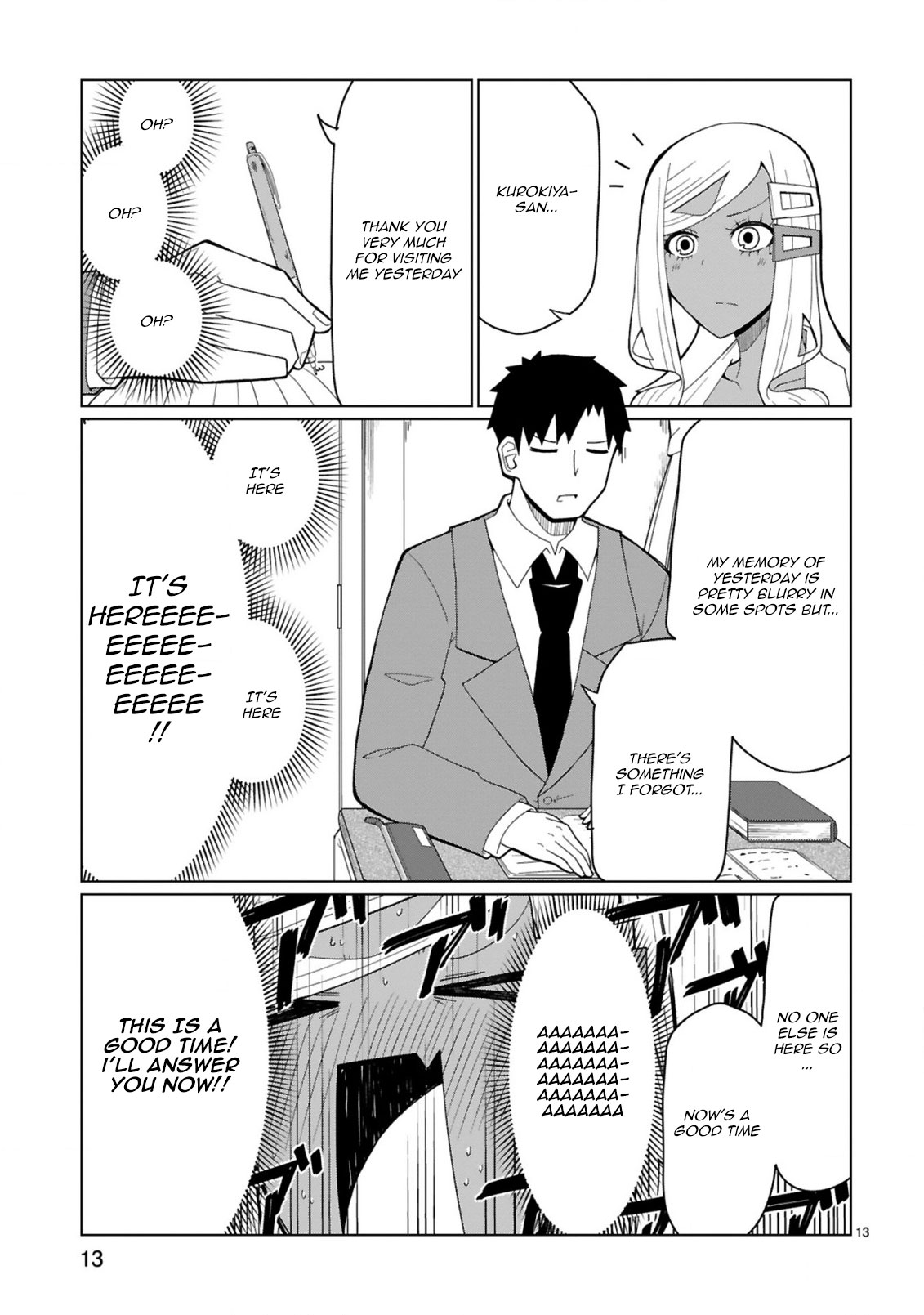 Tedama Ni Toritai Kurokiya-San - Chapter 36: I Want To Make Him Say It Again