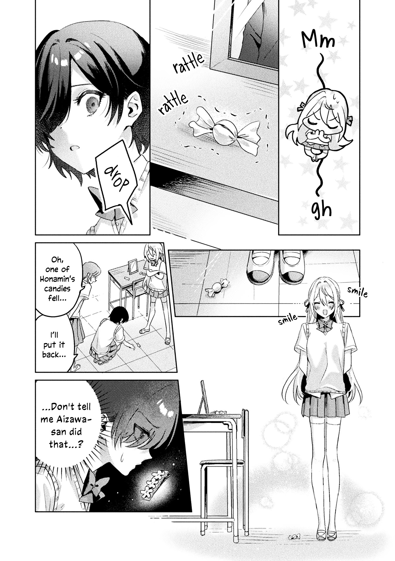 Mietemasu Yo! Aizawa-San - Chapter 3: Friends