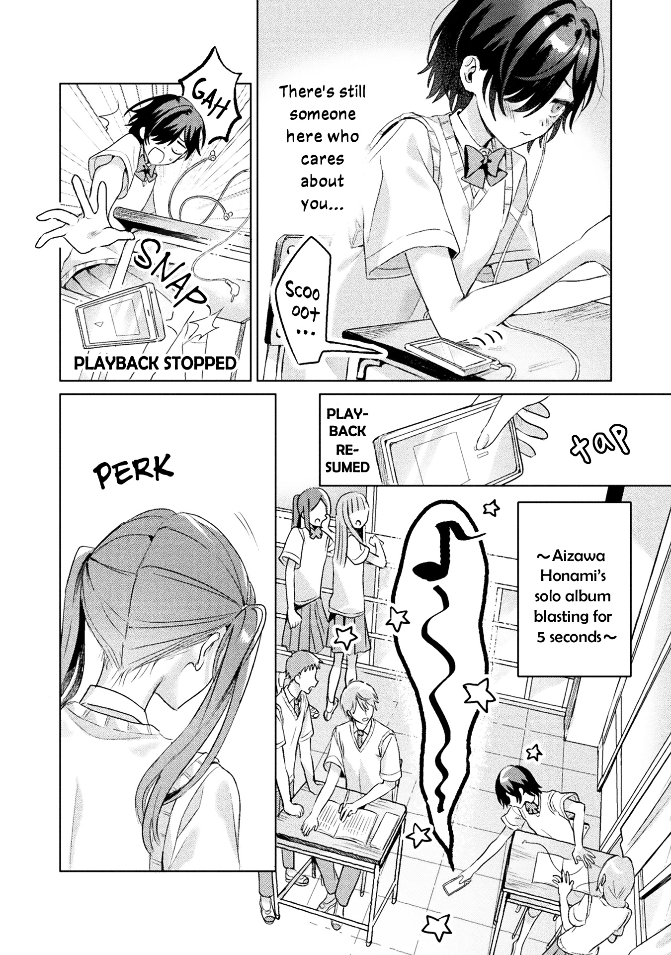 Mietemasu Yo! Aizawa-San - Chapter 4: Just Can't Beat Honamin!