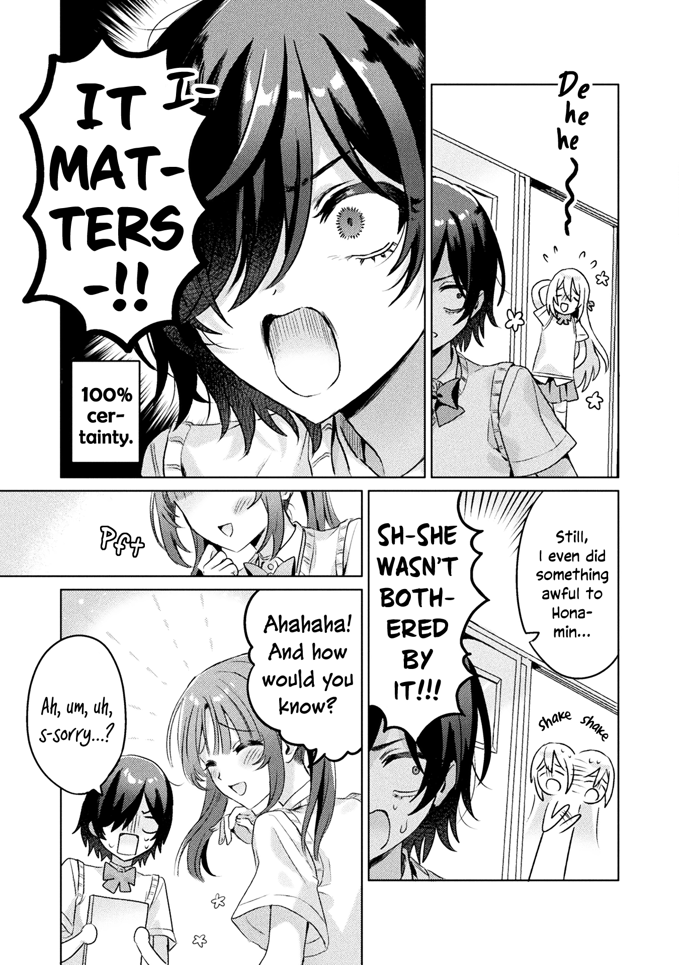 Mietemasu Yo! Aizawa-San - Chapter 4: Just Can't Beat Honamin!