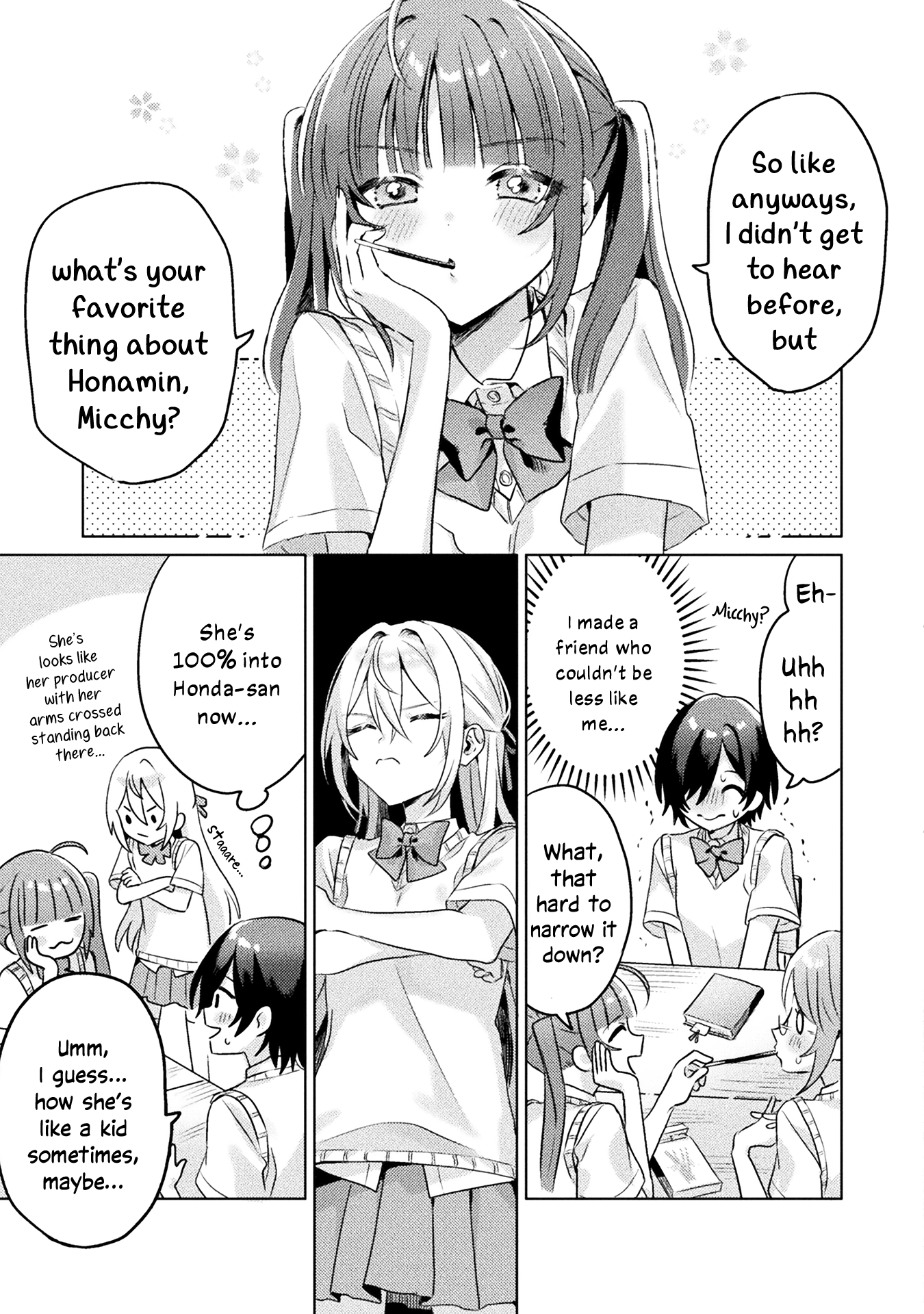 Mietemasu Yo! Aizawa-San - Chapter 4: Just Can't Beat Honamin!