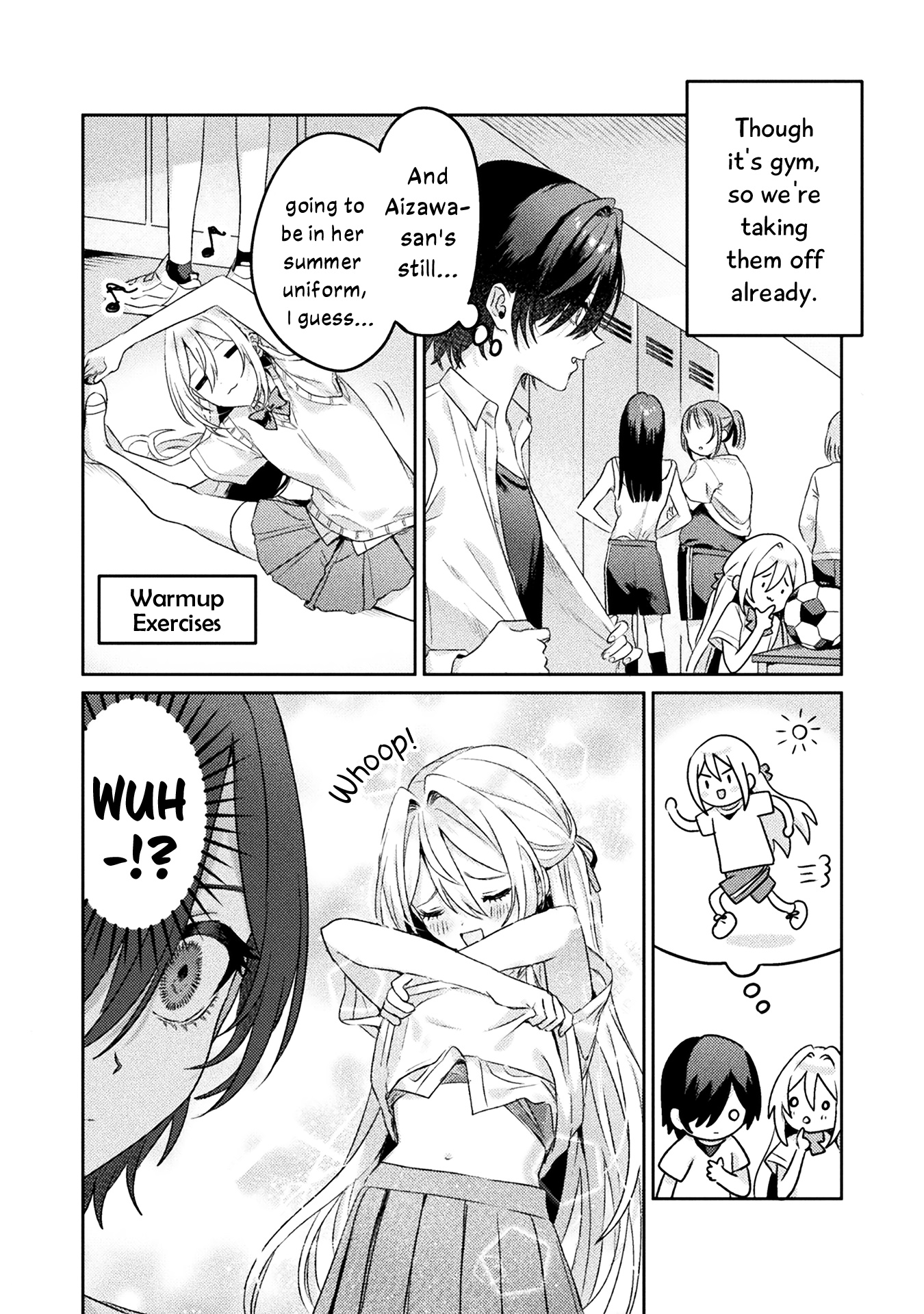 Mietemasu Yo! Aizawa-San - Chapter 8: I Want To Touch Kurotori-San But I'm Dead