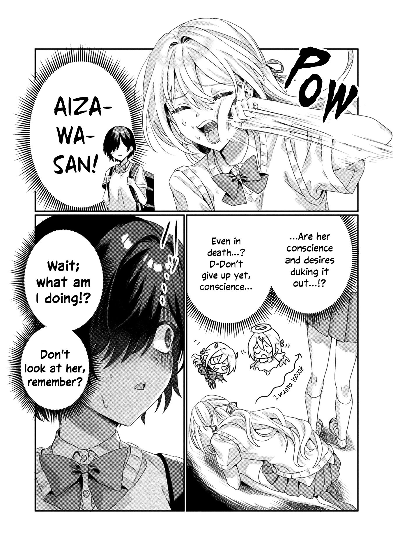 Mietemasu Yo! Aizawa-San - Chapter 2: Give What You Got And They'll Get It