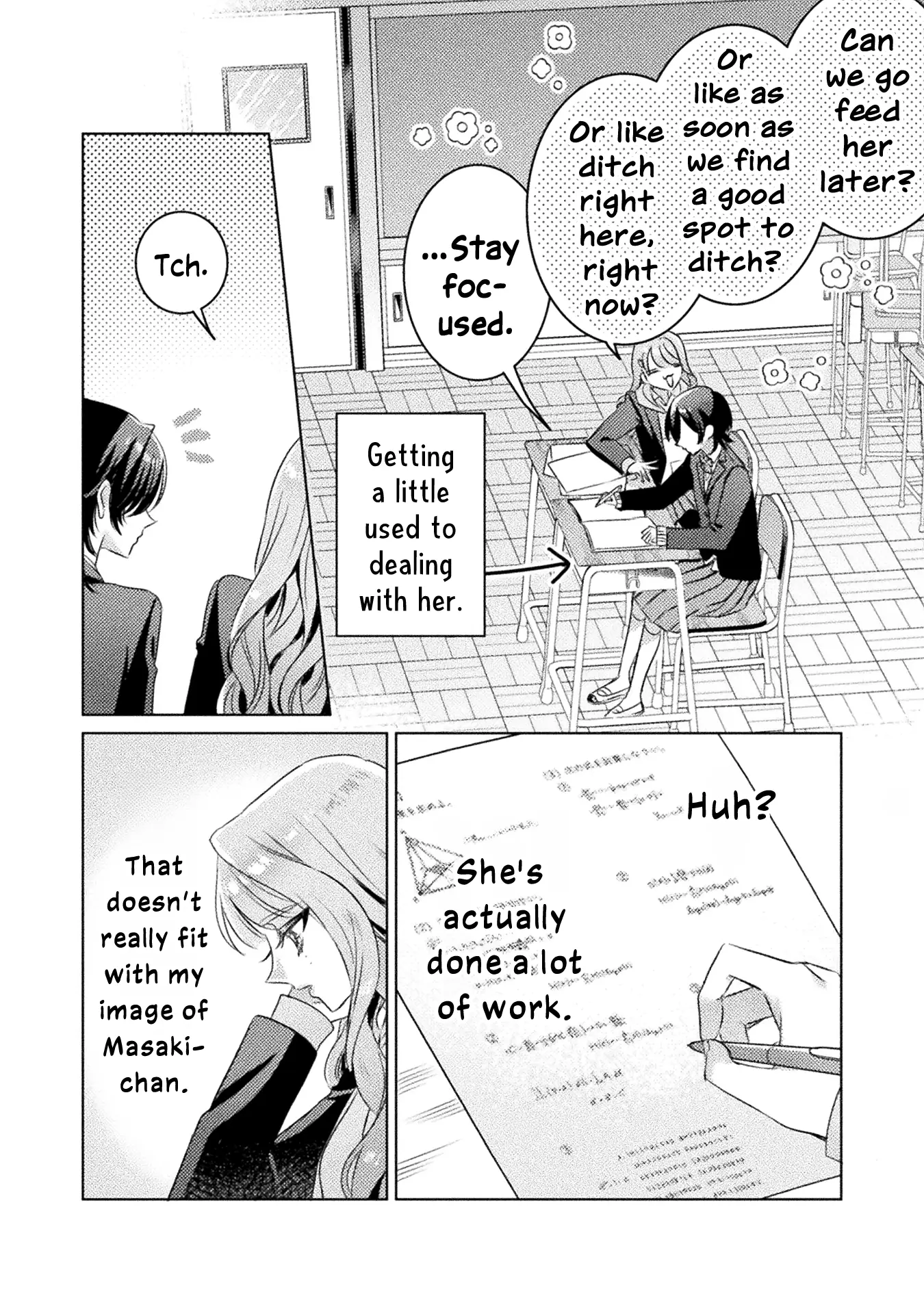 Mietemasu Yo! Aizawa-San - Vol.4 Chapter 23: Lying Mii-Chan And Broken Maa-Chan