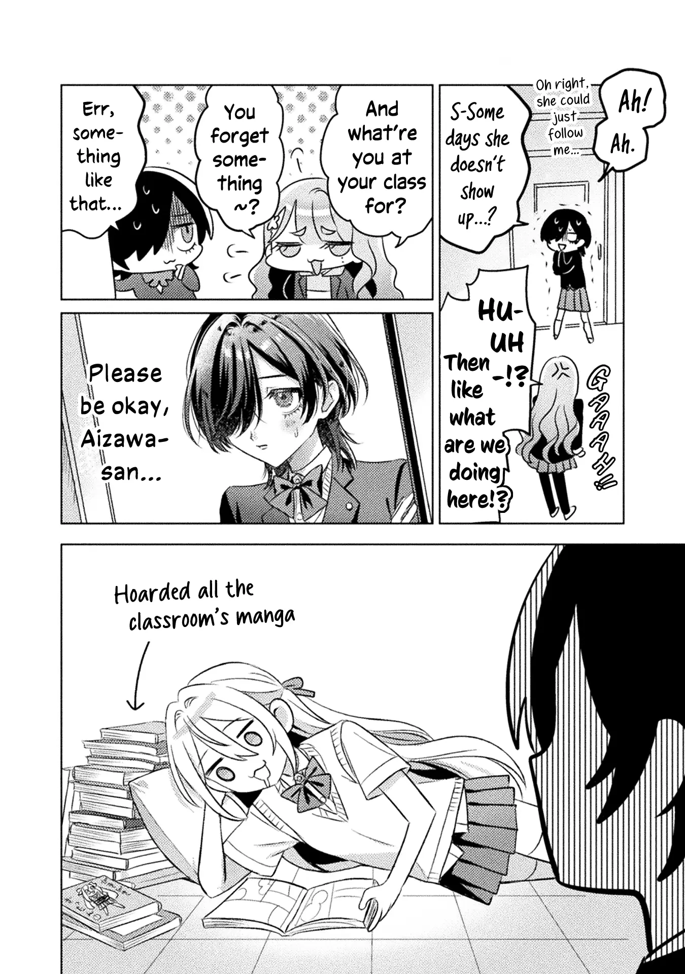 Mietemasu Yo! Aizawa-San - Vol.4 Chapter 23: Lying Mii-Chan And Broken Maa-Chan