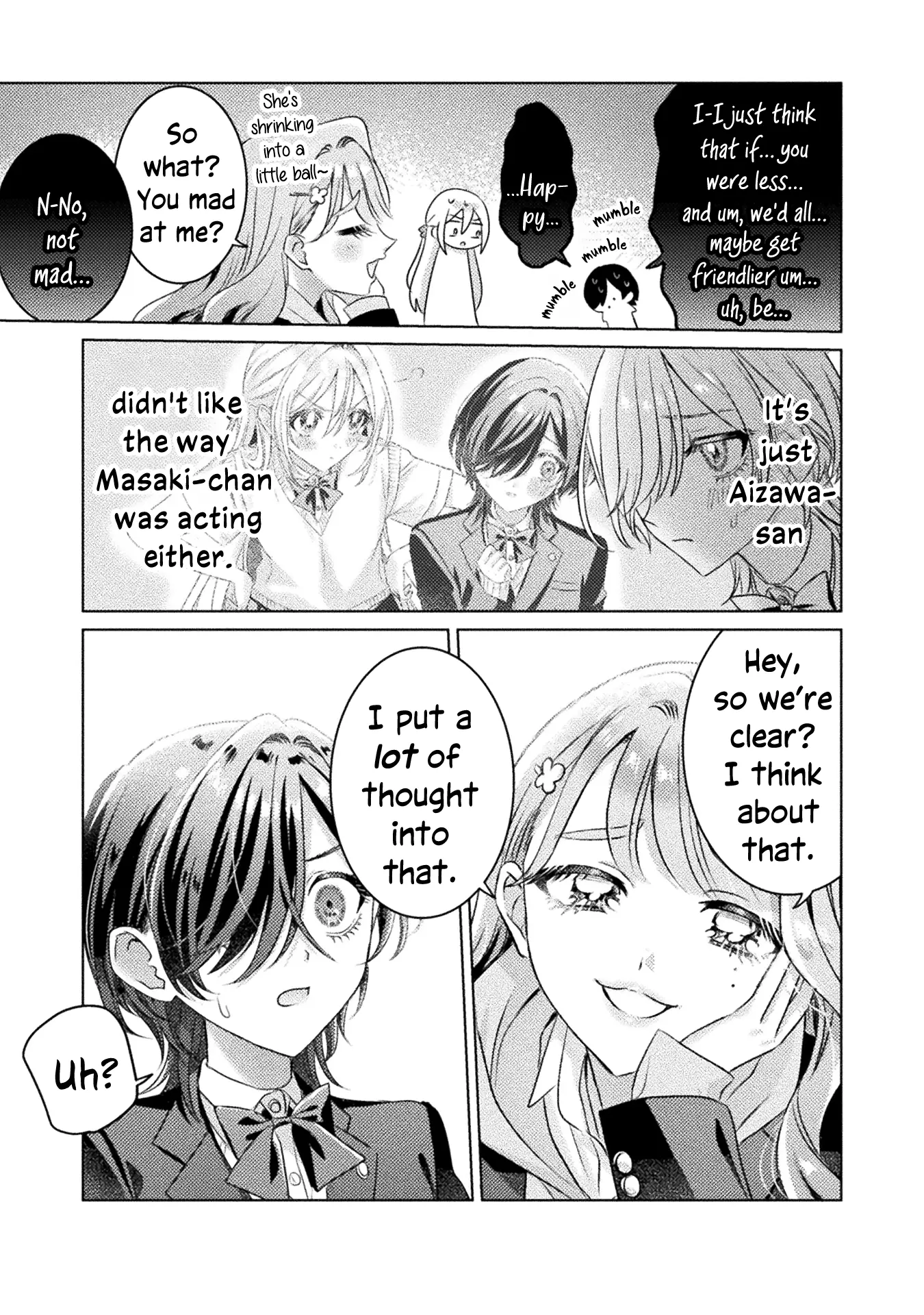 Mietemasu Yo! Aizawa-San - Vol.4 Chapter 23: Lying Mii-Chan And Broken Maa-Chan