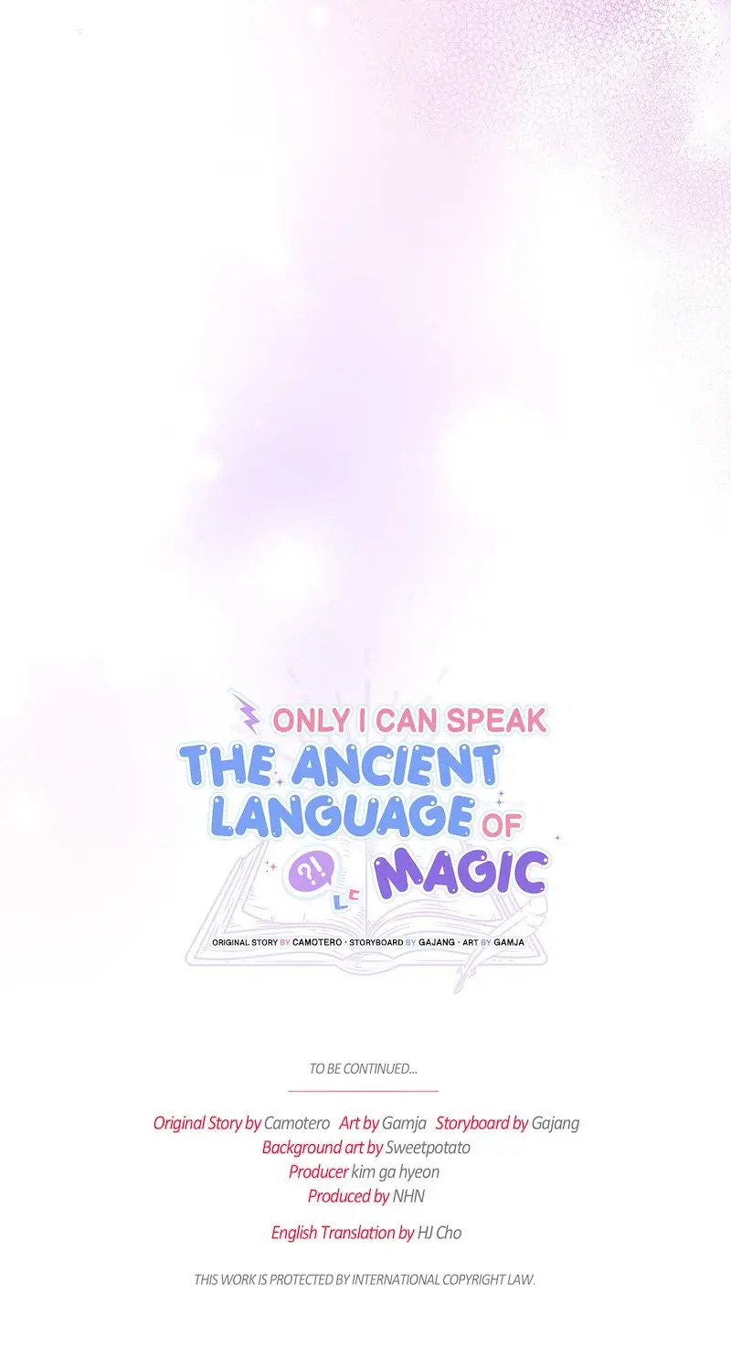 Only I Can Speak The Ancient Language Of Magic - Chapter 85