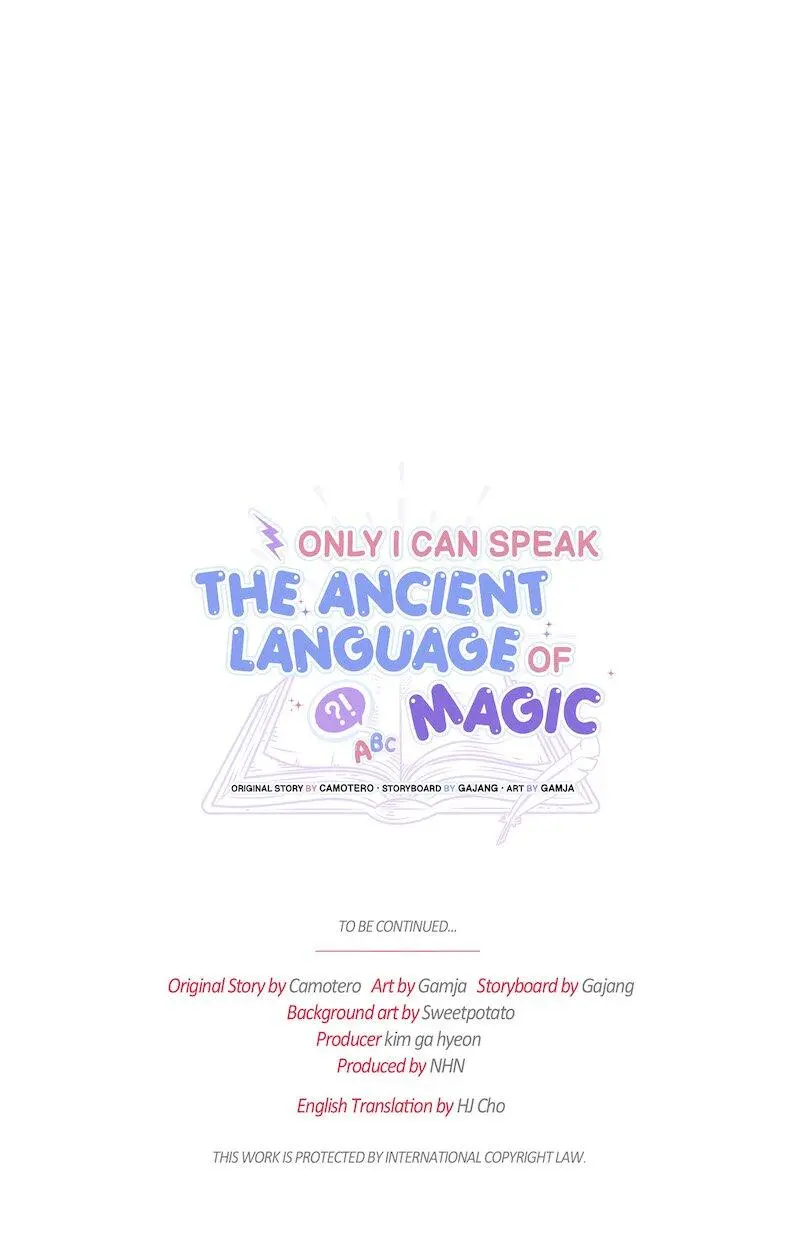 Only I Can Speak The Ancient Language Of Magic - Chapter 84