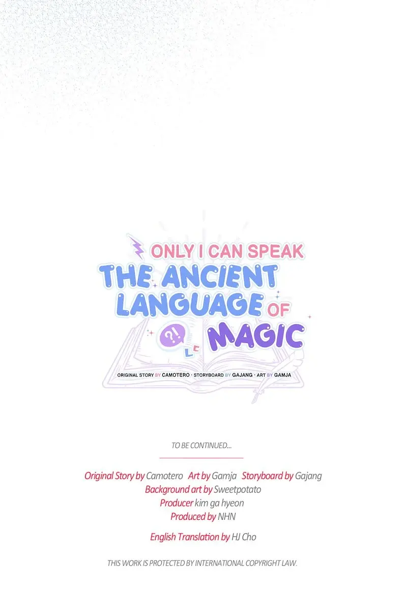 Only I Can Speak The Ancient Language Of Magic - Chapter 88