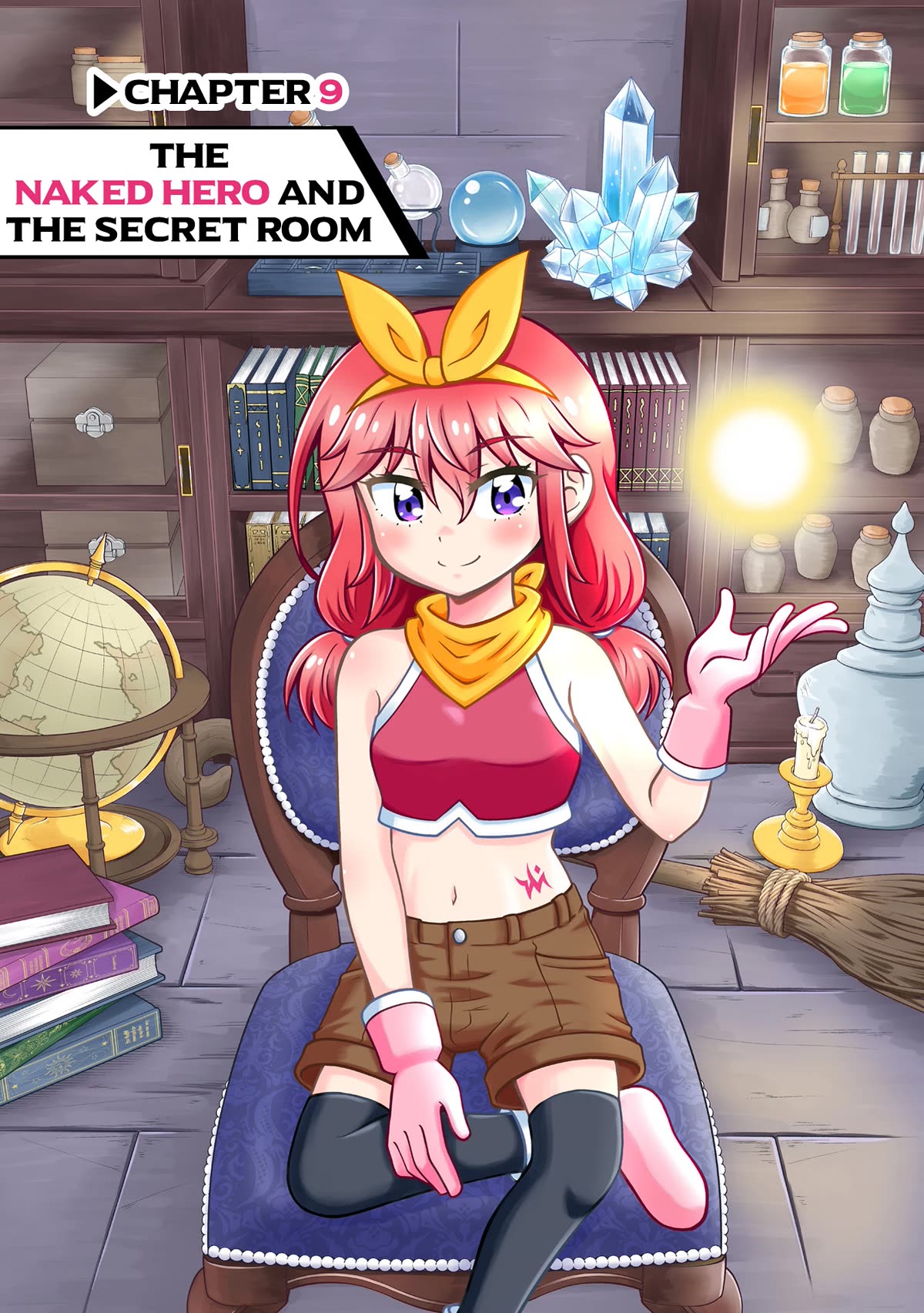 Don't Call Me A Naked Hero In Another World - Chapter 9: The Naked Hero And The Secret Room