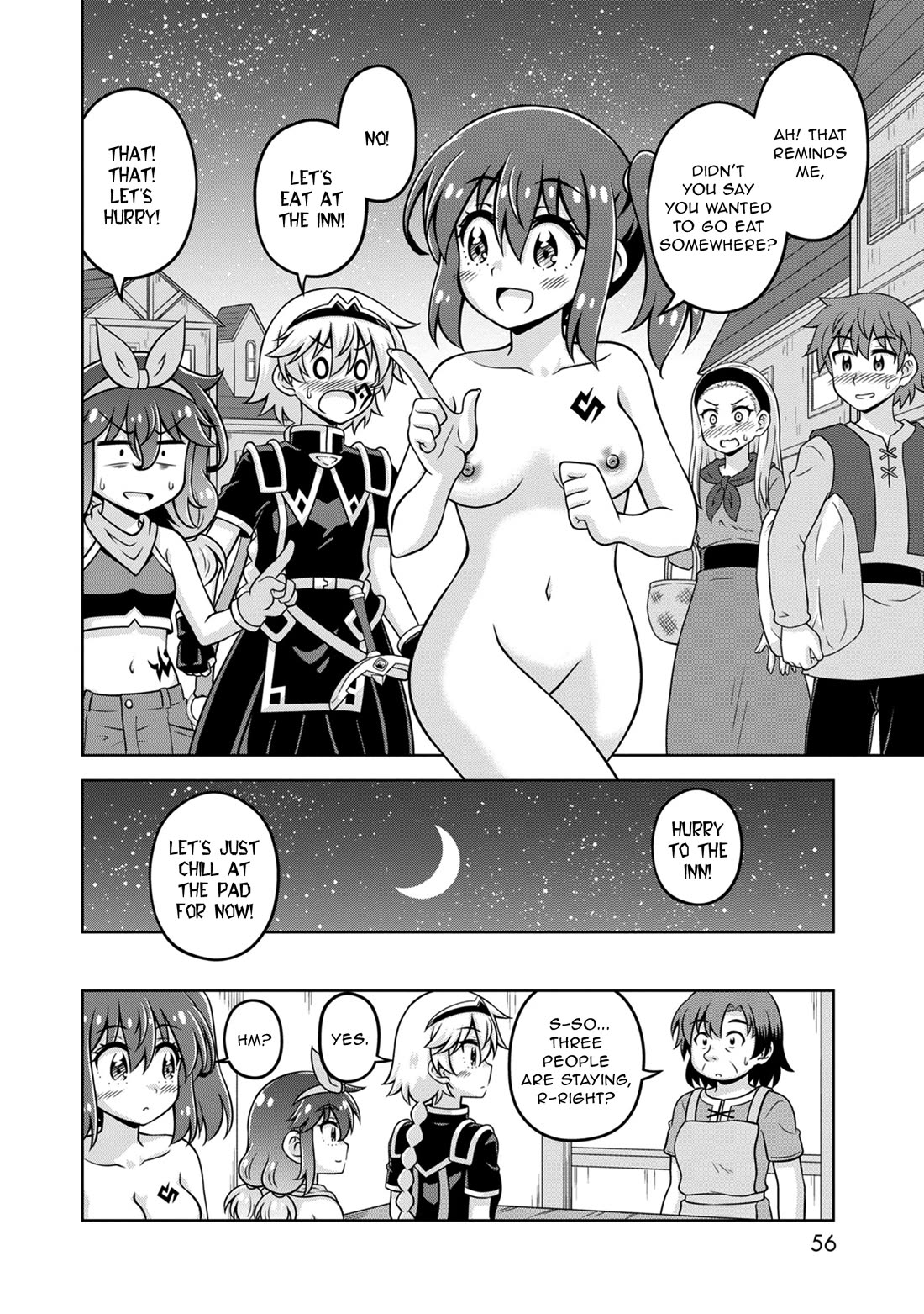 Don't Call Me A Naked Hero In Another World - Chapter 12: The Naked Hero And Streaking In Town