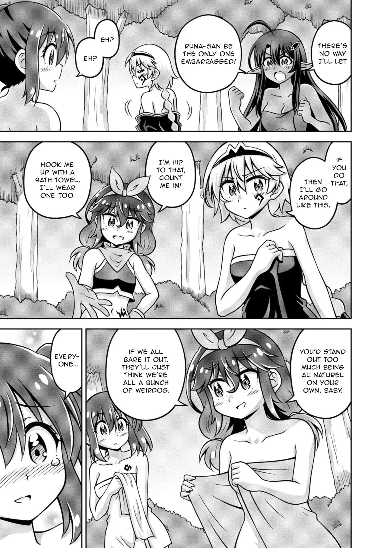 Don't Call Me A Naked Hero In Another World - Vol.3 Chapter 14: The Naked Hero And The Dark Elf Village