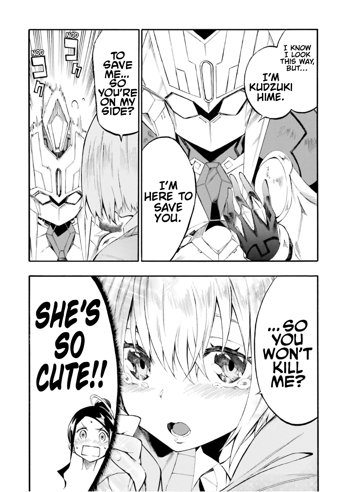 Ssss.gridman: Princess & Samurai - Vol.1 Chapter 4: Rescue And Heartthrob [Part 2]