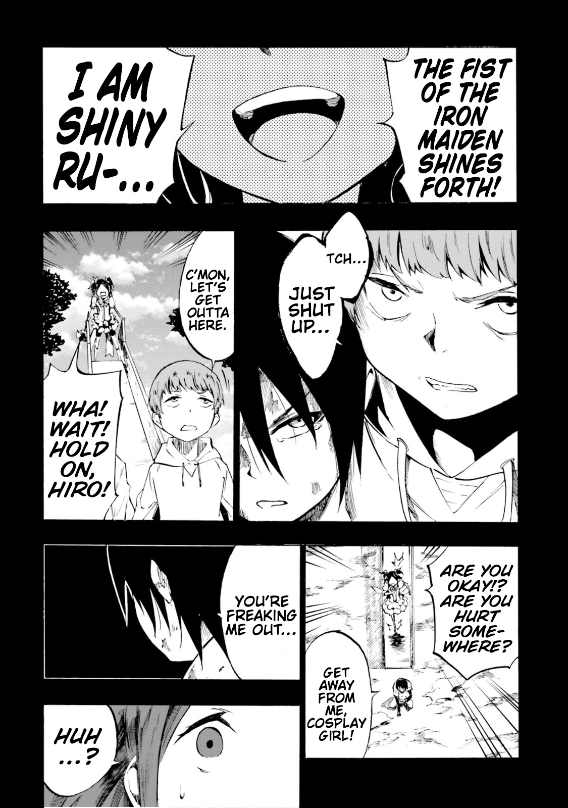 Ssss.gridman: Princess & Samurai - Vol.3 Chapter 17: Ideals And Self [Part 2]