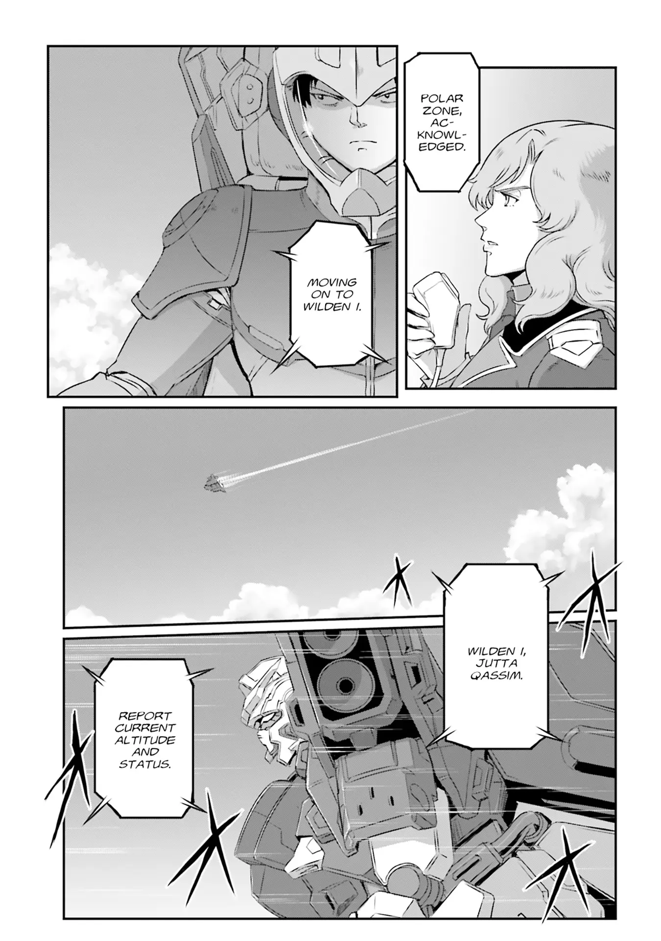 Mobile Suit Moon Gundam - Vol.13 Chapter 63: Commencing Drop