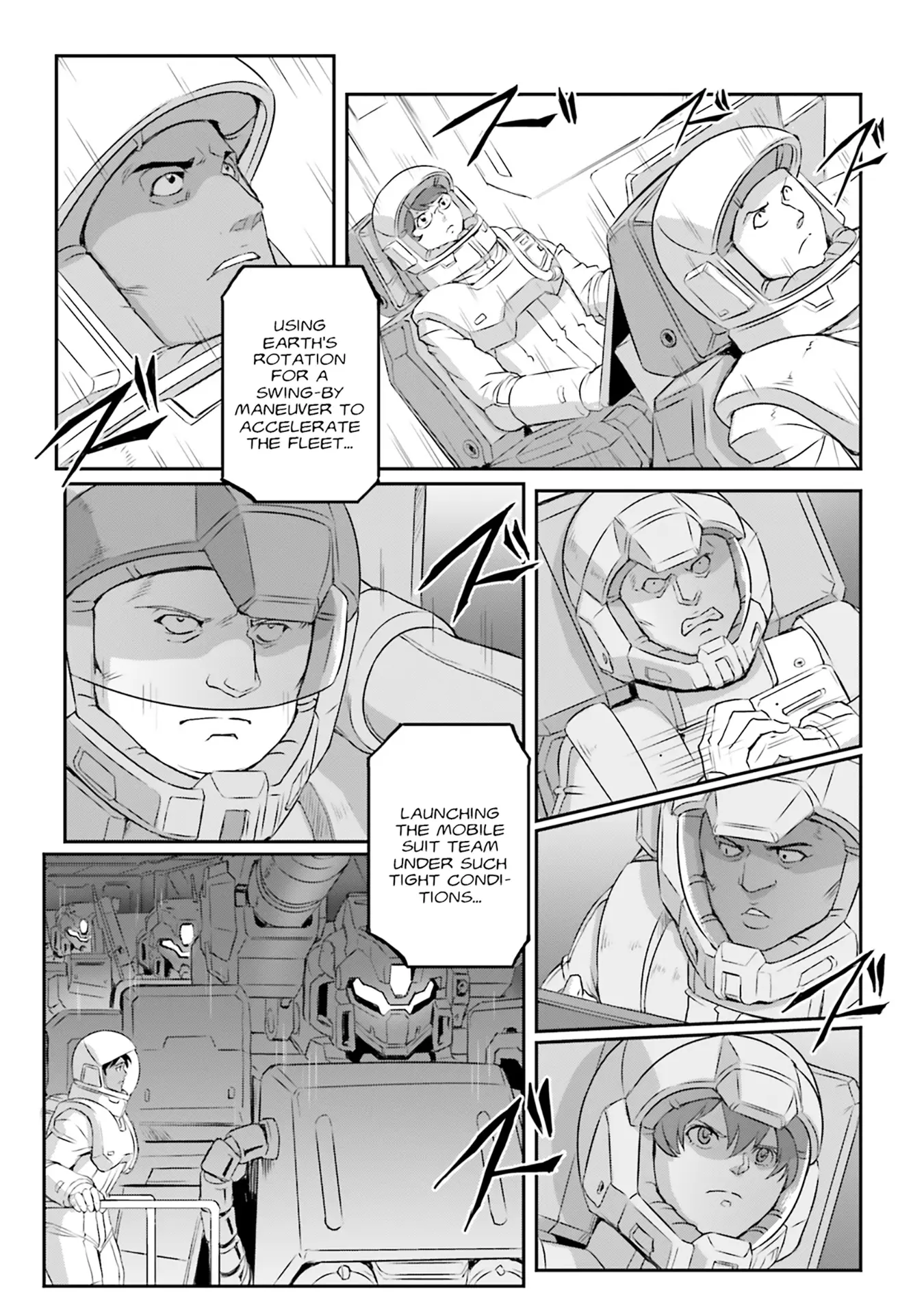 Mobile Suit Moon Gundam - Vol.13 Chapter 63: Commencing Drop