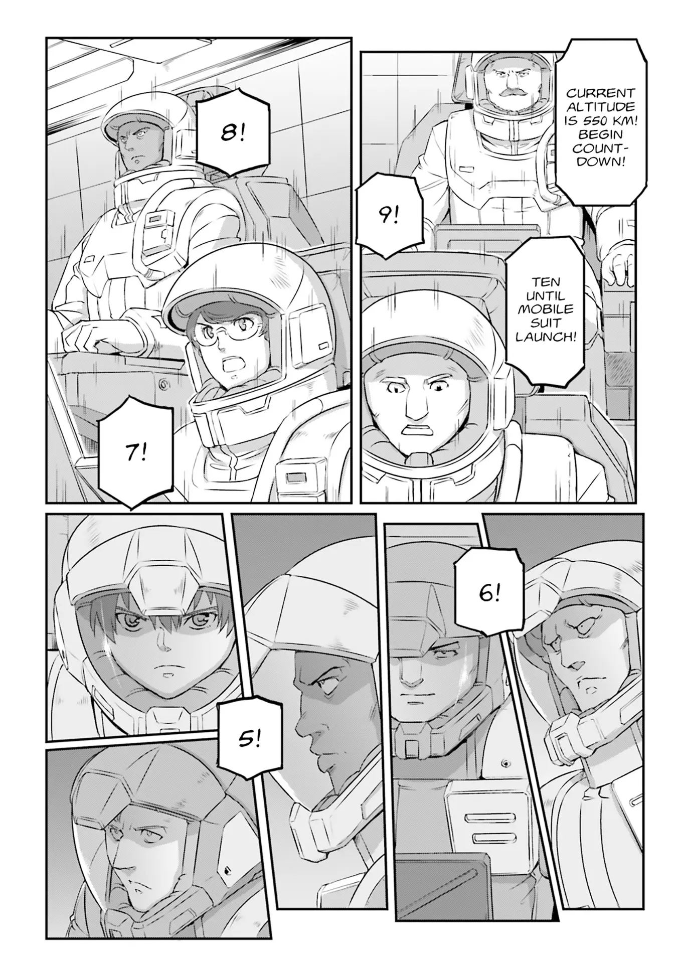 Mobile Suit Moon Gundam - Vol.13 Chapter 63: Commencing Drop