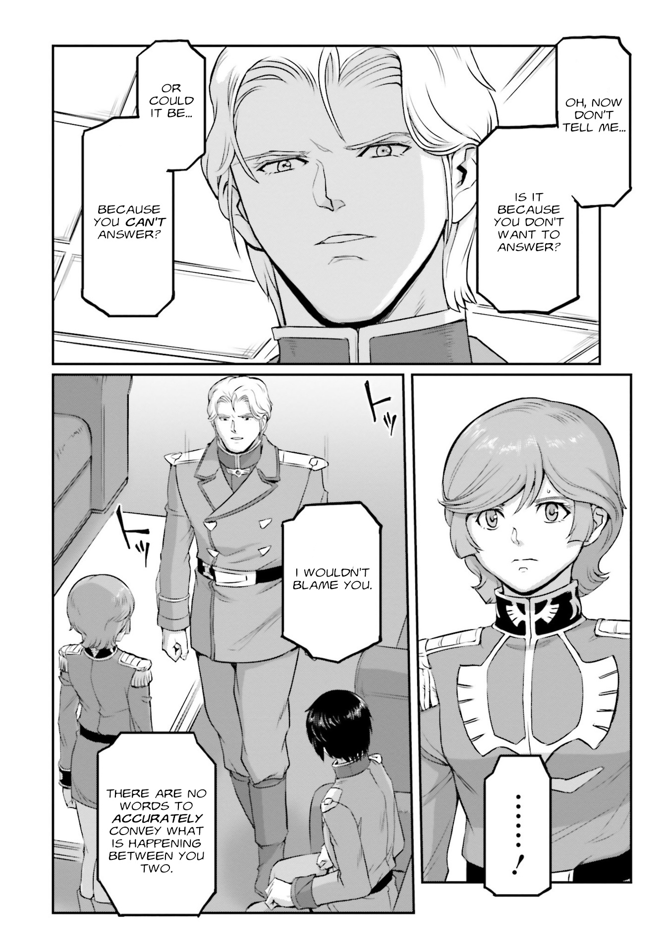 Mobile Suit Moon Gundam - Vol.12 Chapter 58: Accusations From The Dark Side