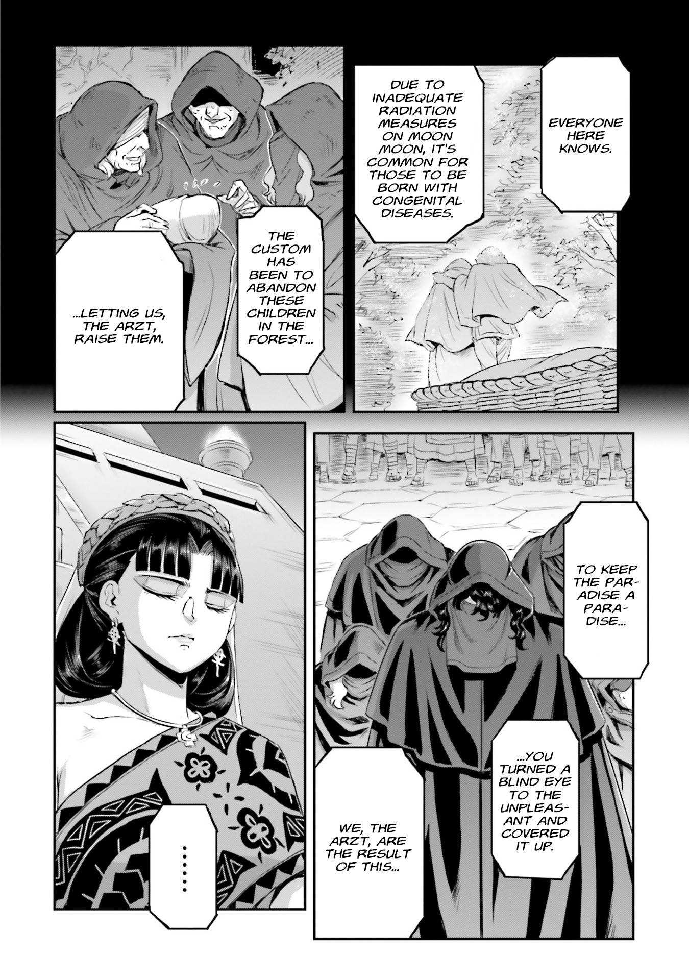 Mobile Suit Moon Gundam - Vol.12 Chapter 58: Accusations From The Dark Side