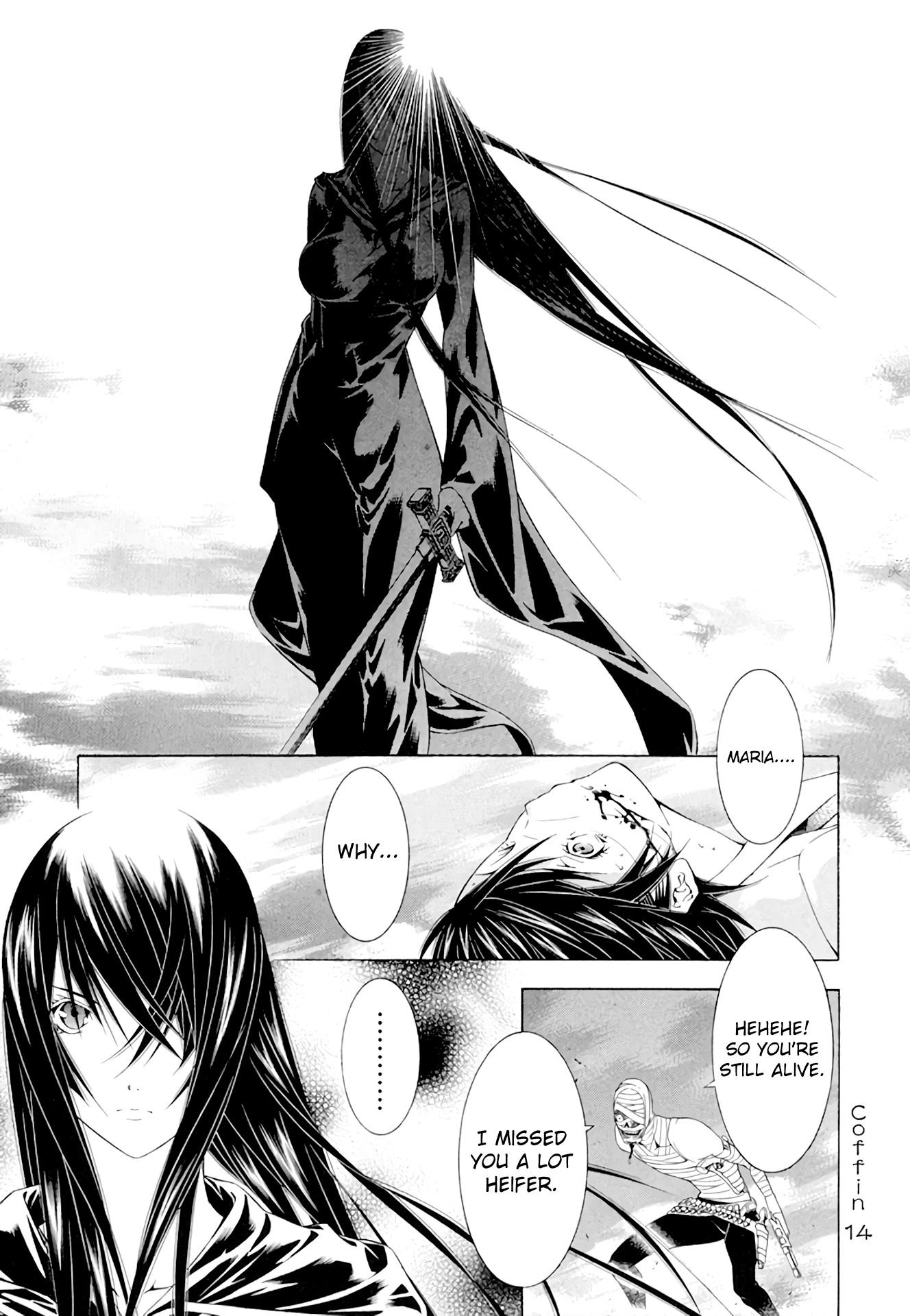 Godeath - Megami No Ketsumyaku - Chapter 14: Coffin 14