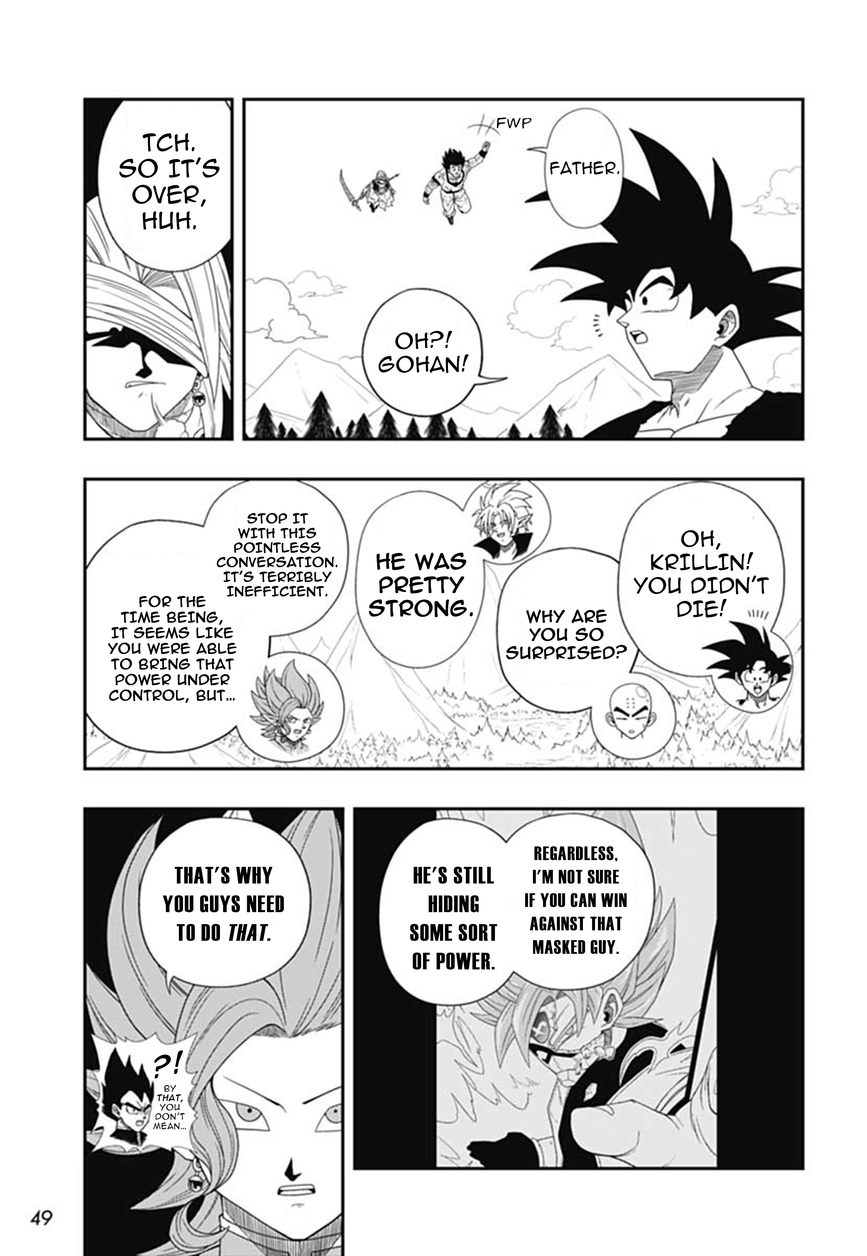 Super Dragon Ball Heroes: Big Bang Mission! - Vol.3 Chapter 11: A Turbulent Shadow Approaches The Demon Gods Who Wield A Pivotal Role...