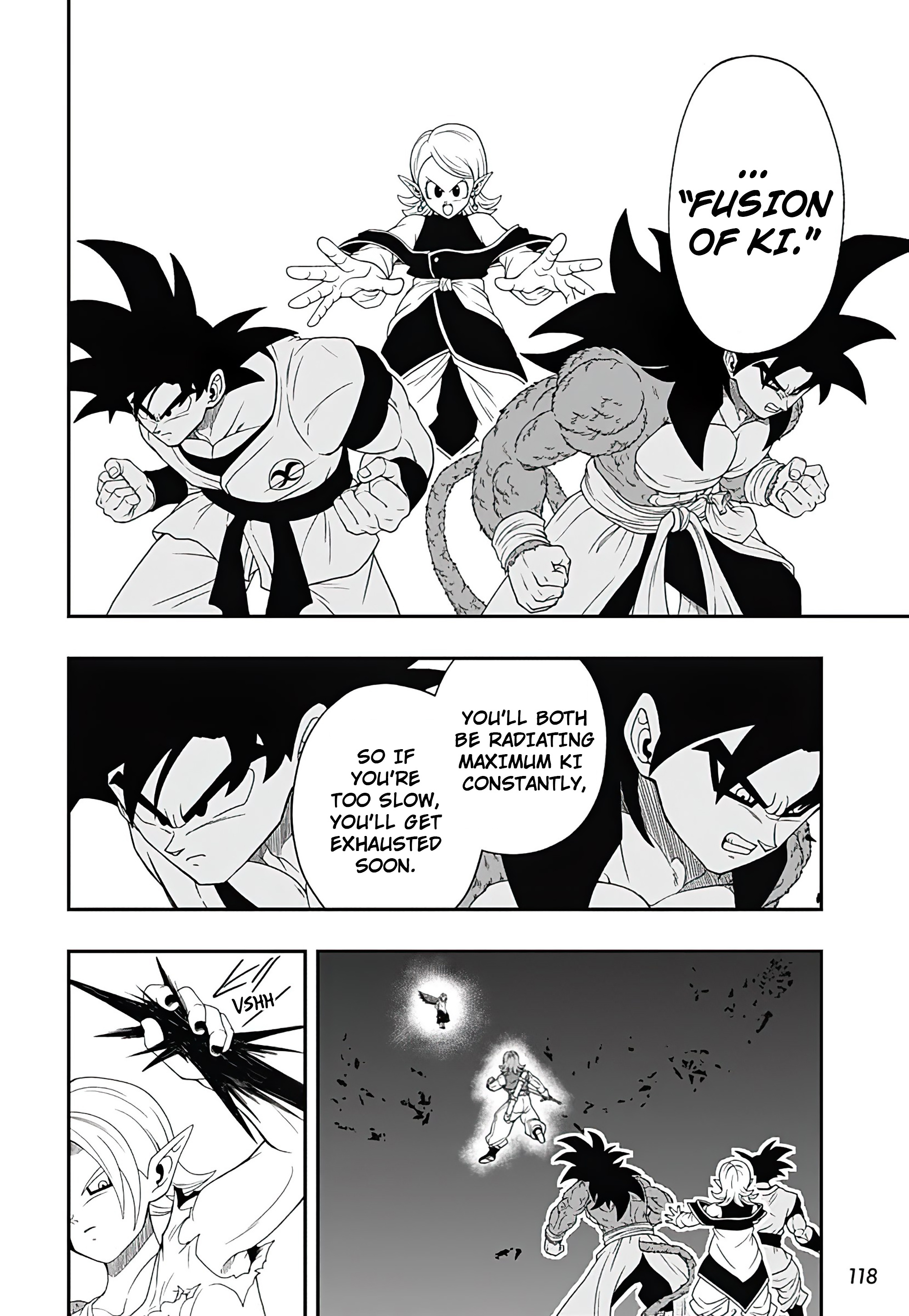 Super Dragon Ball Heroes: Big Bang Mission! - Vol.4 Chapter 14: Saiyans Aren't The Only People Who Can Become "One"!!