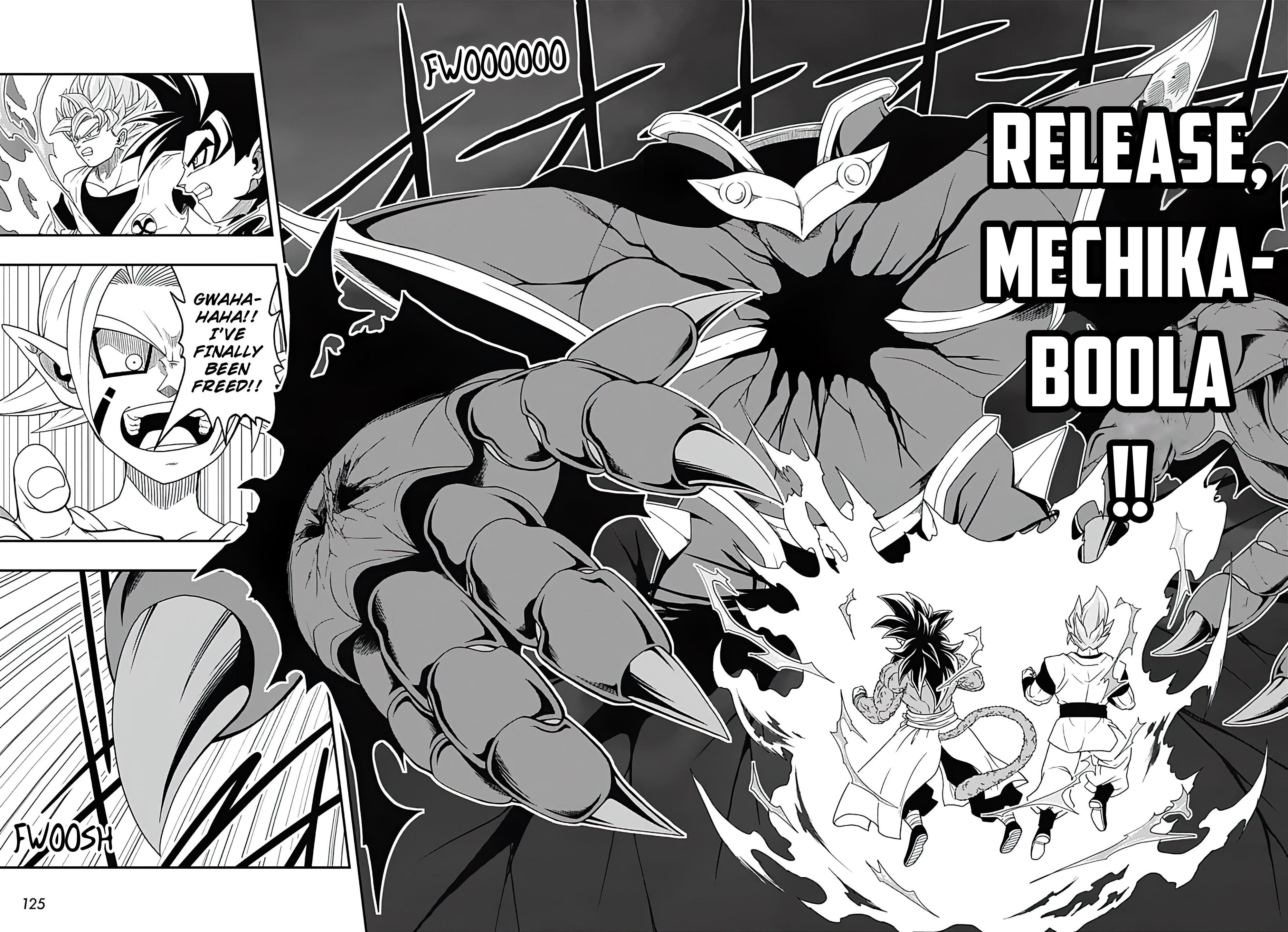 Super Dragon Ball Heroes: Big Bang Mission! - Vol.4 Chapter 14: Saiyans Aren't The Only People Who Can Become "One"!!