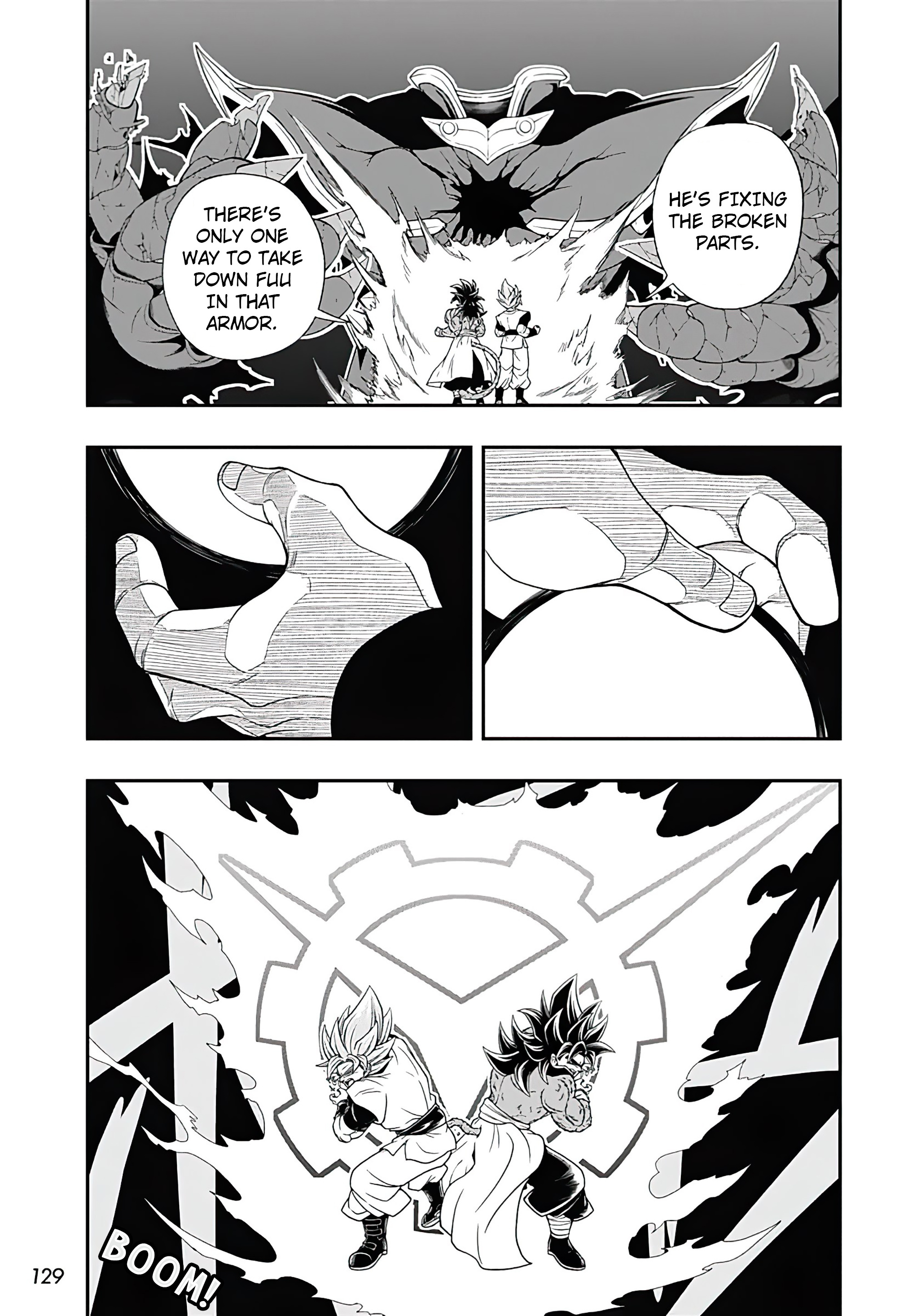 Super Dragon Ball Heroes: Big Bang Mission! - Vol.4 Chapter 14: Saiyans Aren't The Only People Who Can Become "One"!!