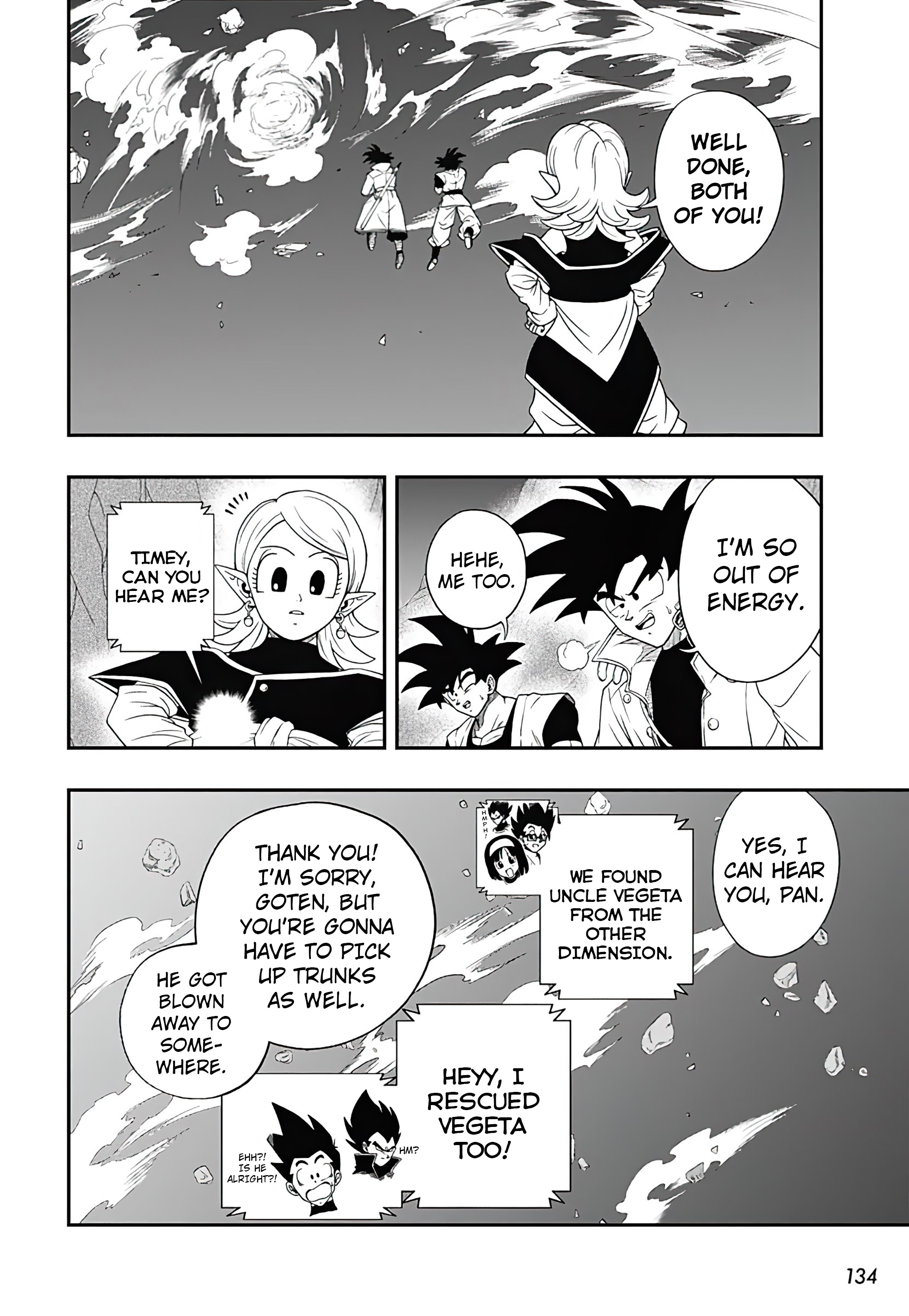 Super Dragon Ball Heroes: Big Bang Mission! - Vol.4 Chapter 14: Saiyans Aren't The Only People Who Can Become "One"!!