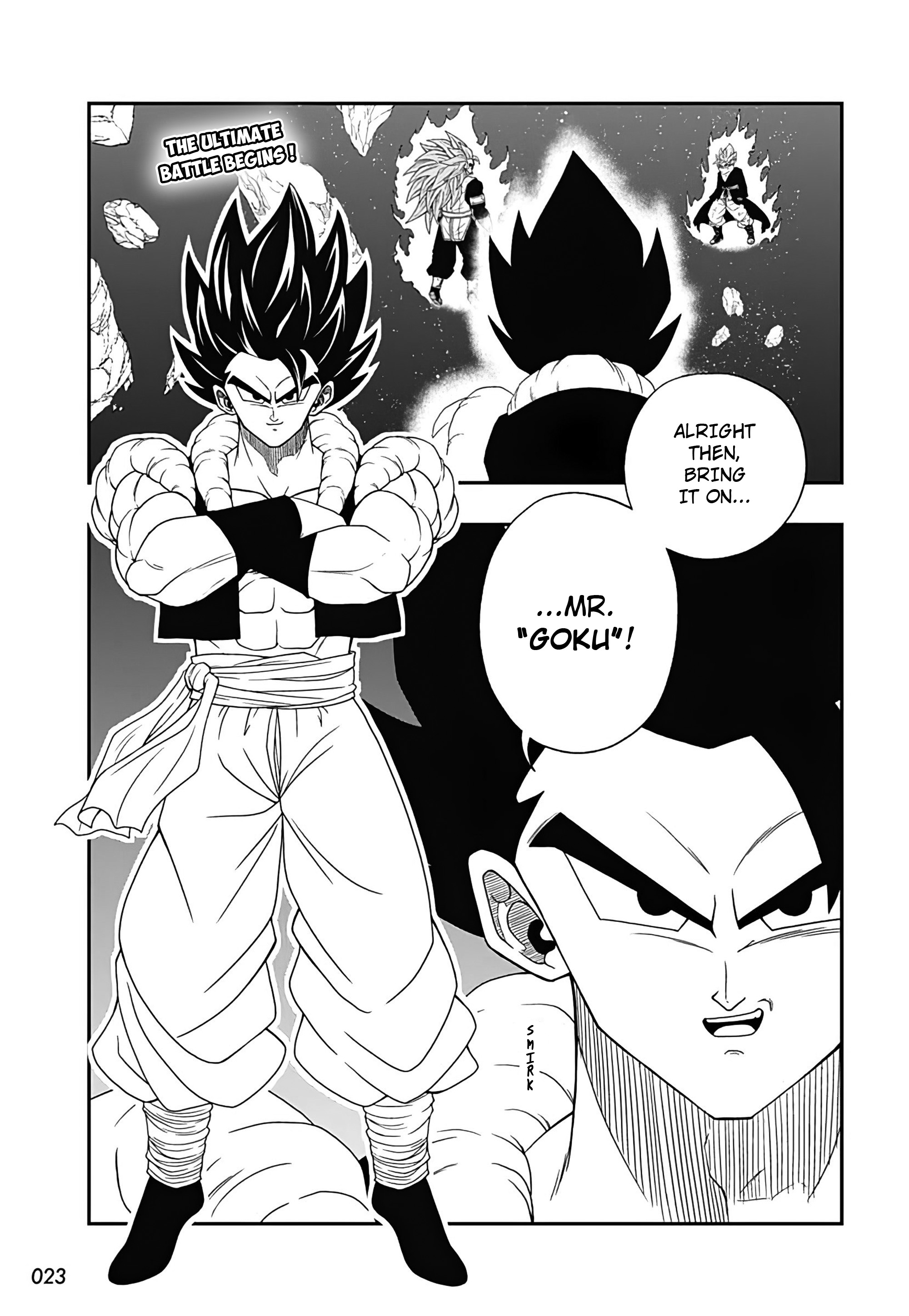 Super Dragon Ball Heroes: Big Bang Mission! - Vol.3 Chapter 12: Red Vs Blue! The Resulting Outcome Is...?!