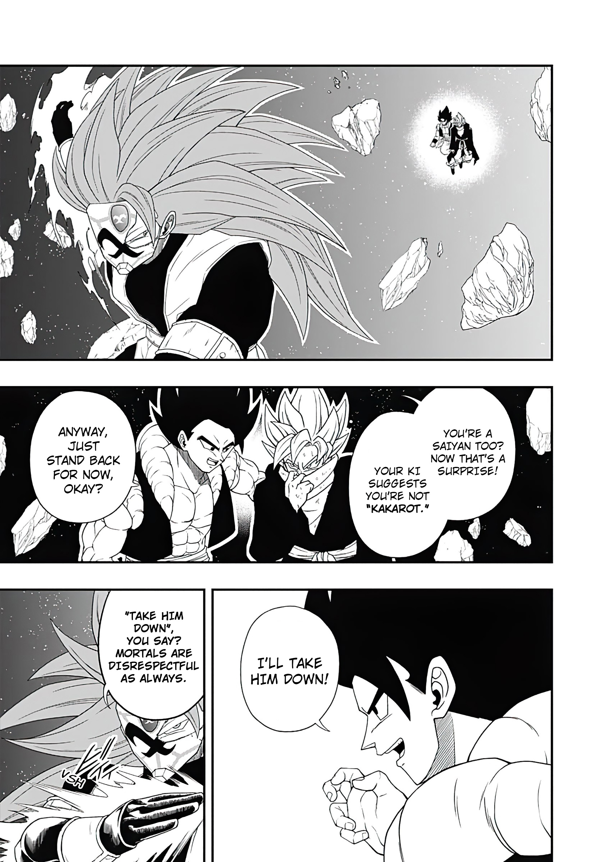 Super Dragon Ball Heroes: Big Bang Mission! - Vol.3 Chapter 12: Red Vs Blue! The Resulting Outcome Is...?!