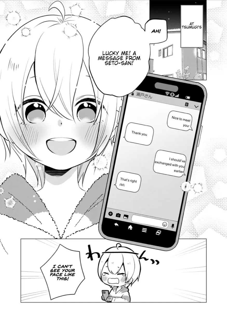 Seto-San O Warawasetai Tsumugi-Chan - Chapter 7: Strategy 7: I Just Did That With My Smartphone